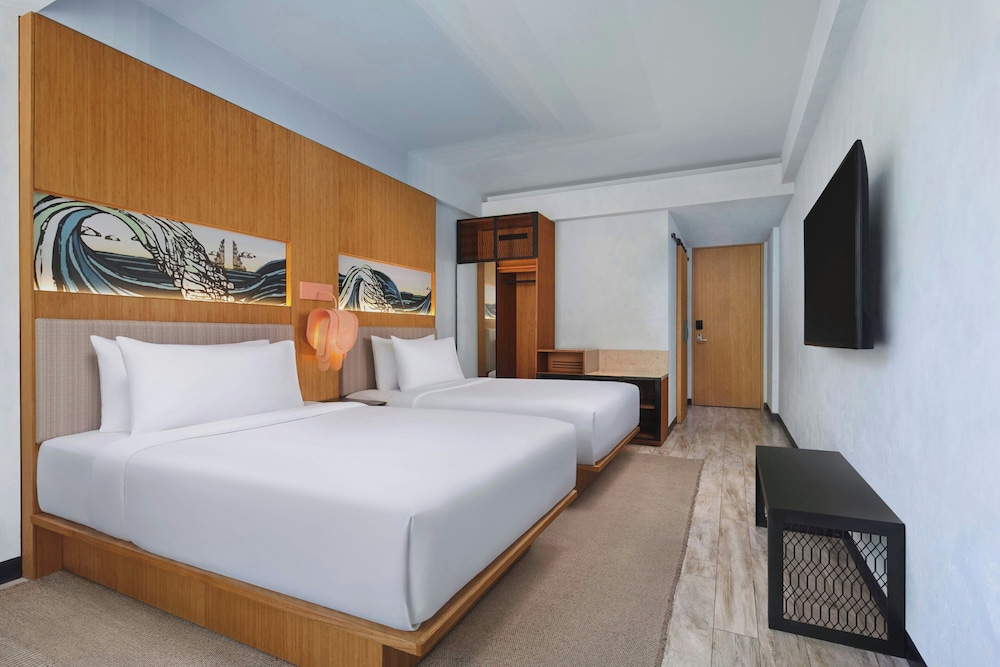 Aloft, Guest Room, Twin Beds, Large