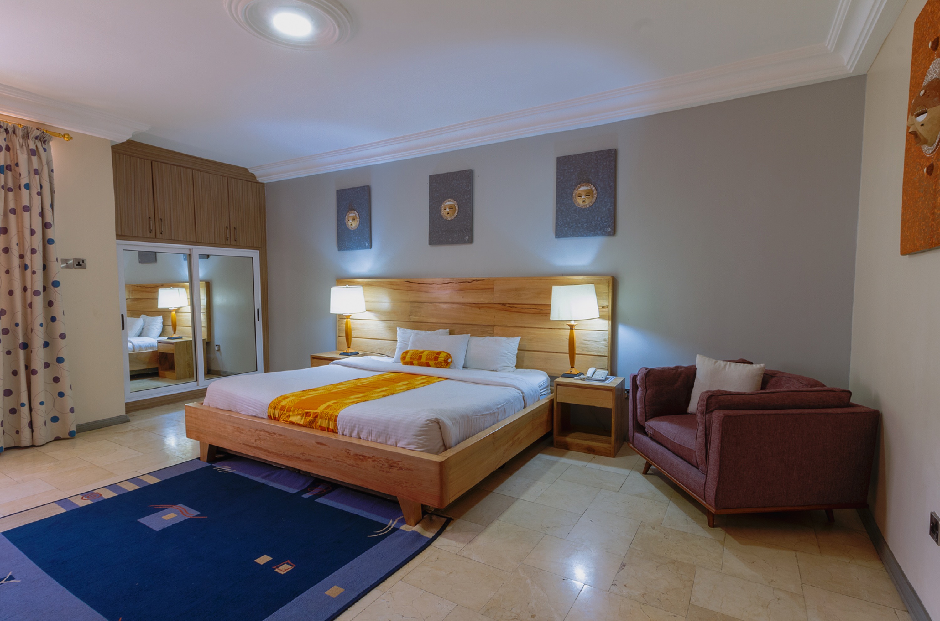 Room at Central Hotel Osu, ACCRA