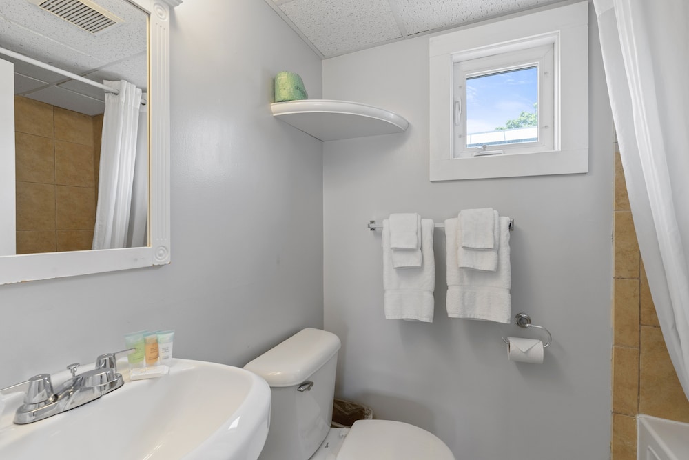 غرفة بسريرين مزدوجين بحوض جاكوزي، Mt Royal Motel 5/6