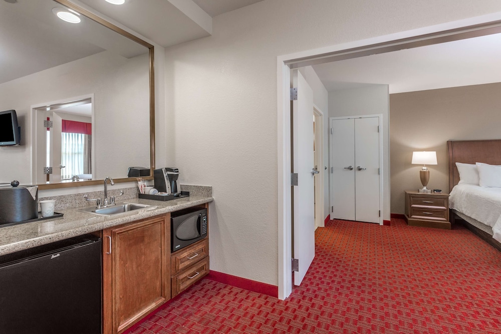 جناح بسرير كينج بغرفة نوم واحدة مع أريكة بحوض جاكوزي، Hilton Garden Inn Madison West Middleton 5/5