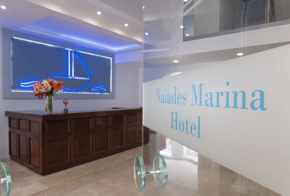 Lobby at Naiades Marina Hotel Adults only 16+, AGIOS NIKOLAOS