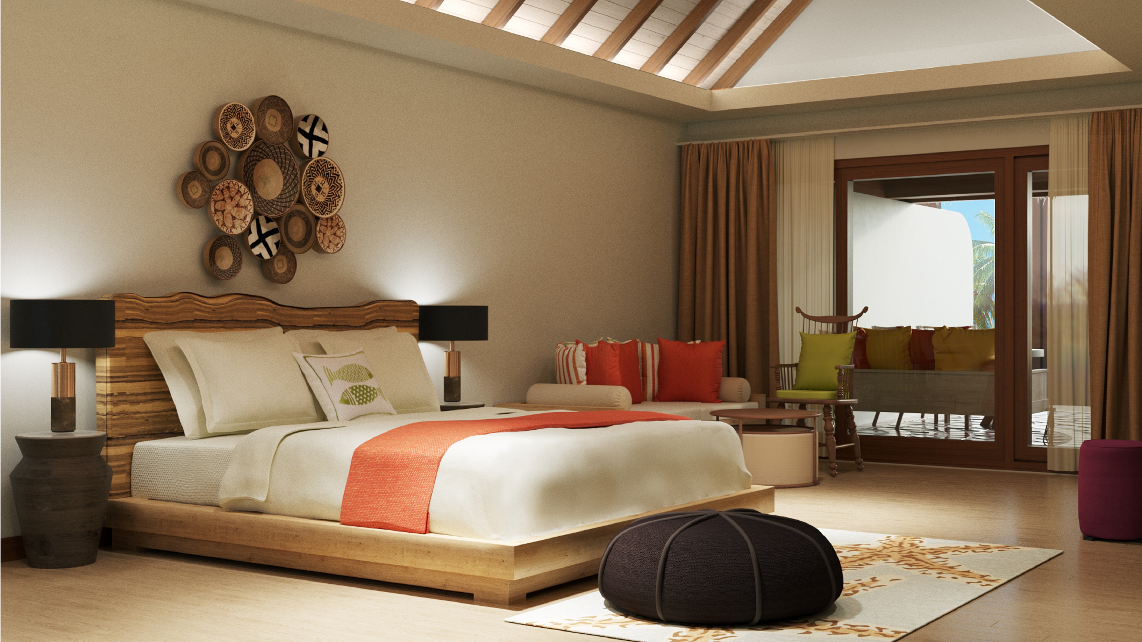Beach, Junior Suite, Triple