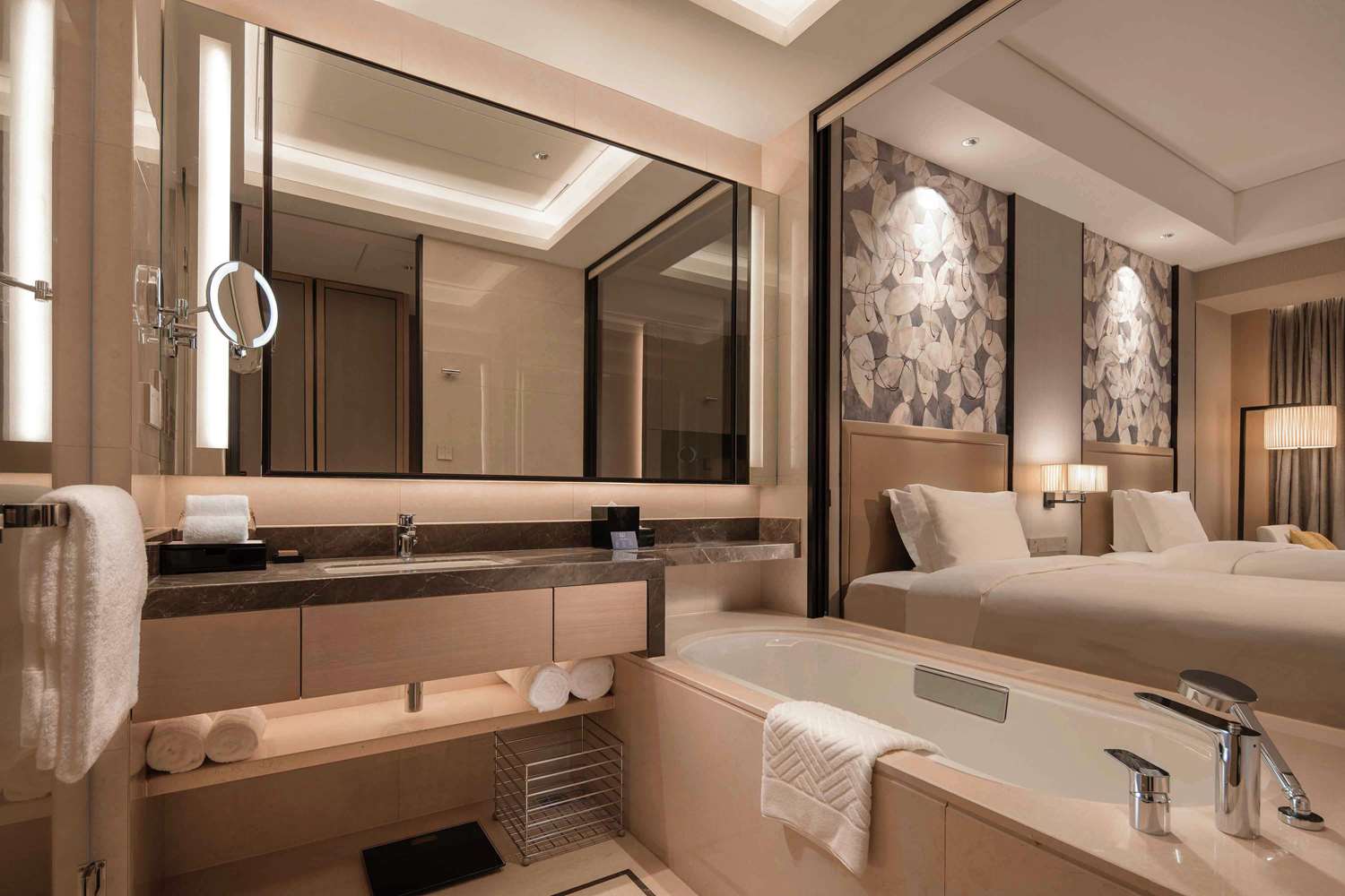 غرفة بسريرين منفصلين، Doubletree By Hilton Yangzhou 3/6