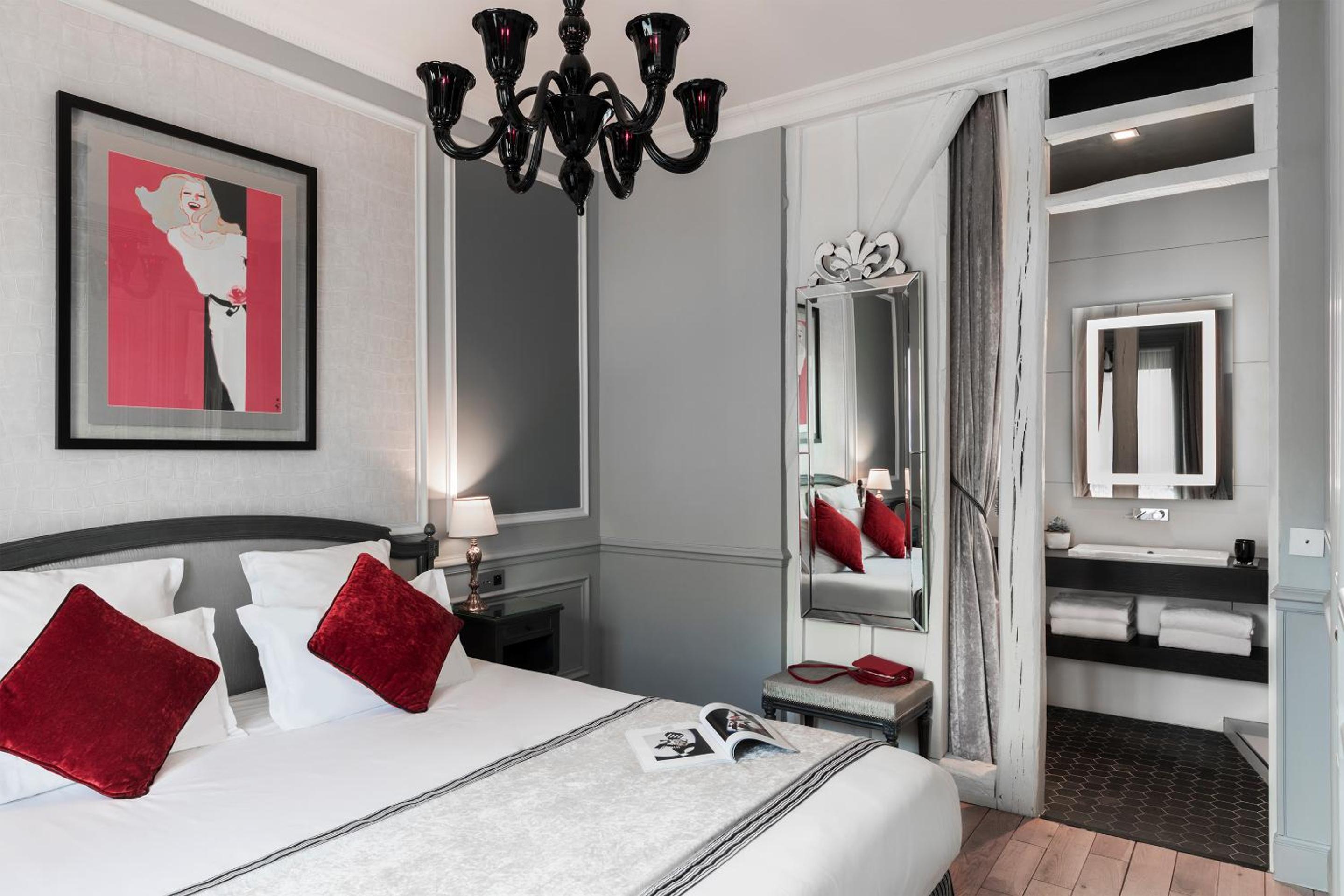 جناح بريستيج مع أريكة، Maison Albar Hotel Paris Champs Elysees 3/10