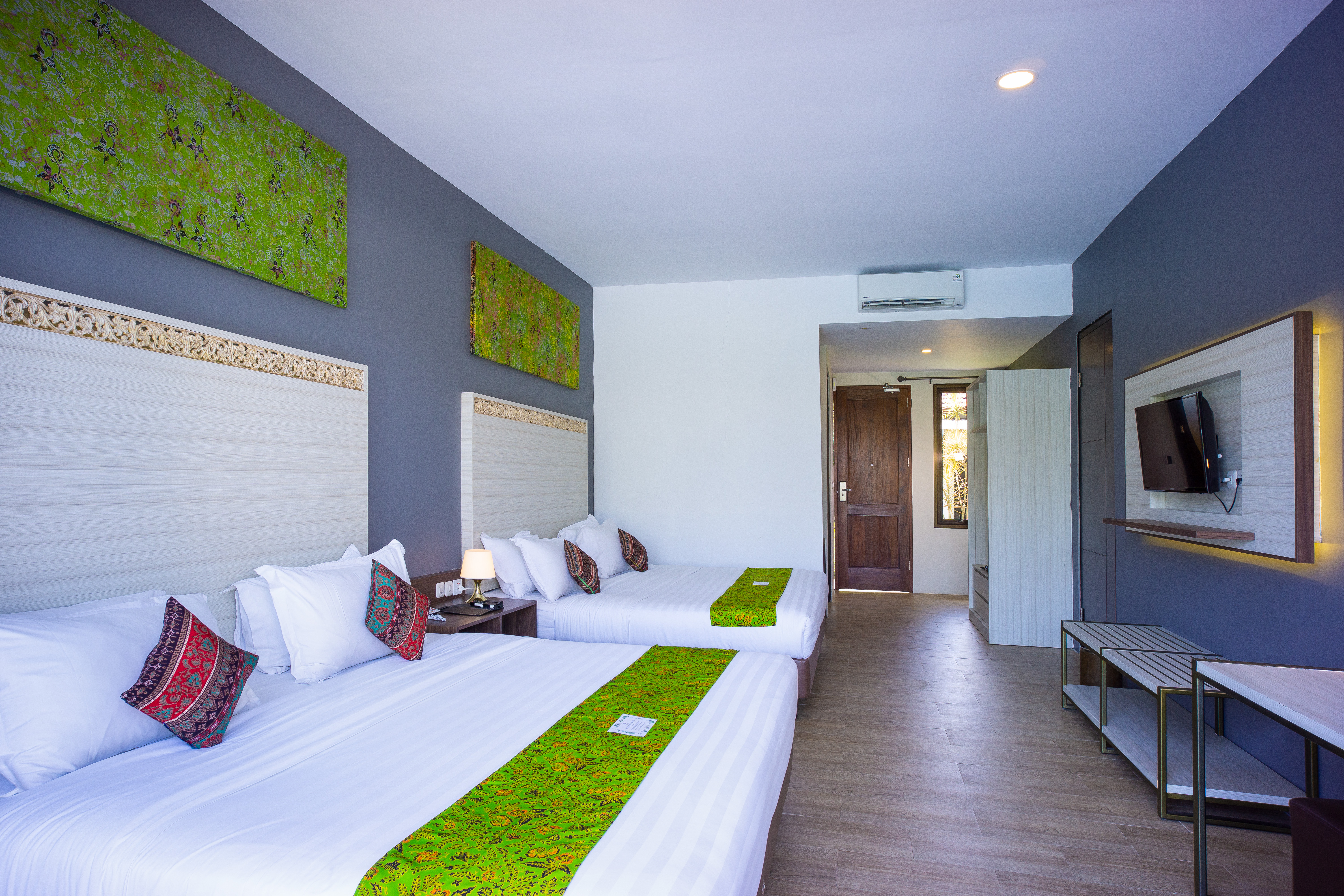 غرفة عائلية بإطلالة على المسبح، Grand Harvest Resort and Villas 3/4