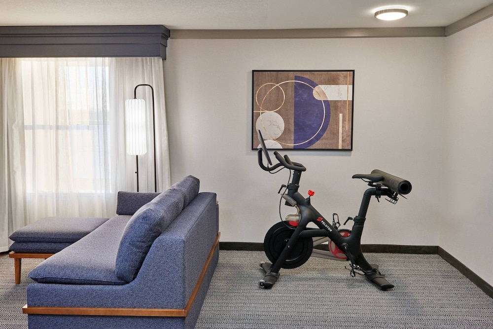 Exercise Equipment, King Bed, Sofa