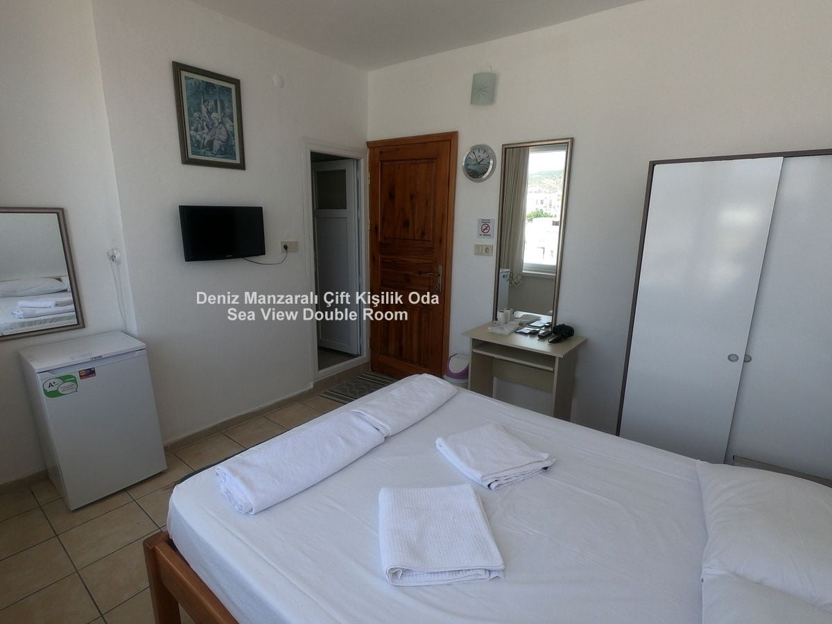 ROOM, DOUBLE BED, PANORAMIC SEA VIEW