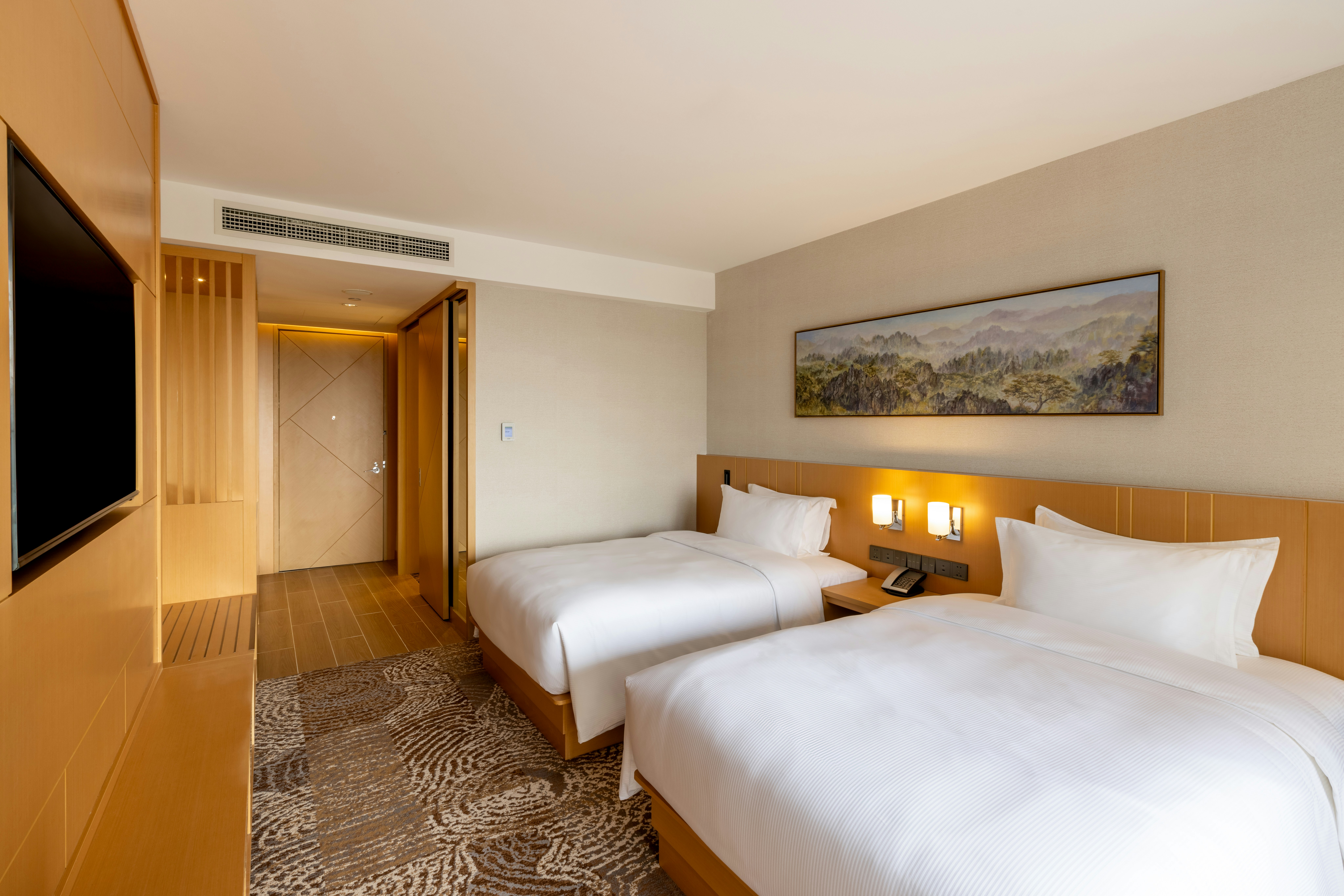 GUEST ROOM, TWIN BEDS, BALCONY