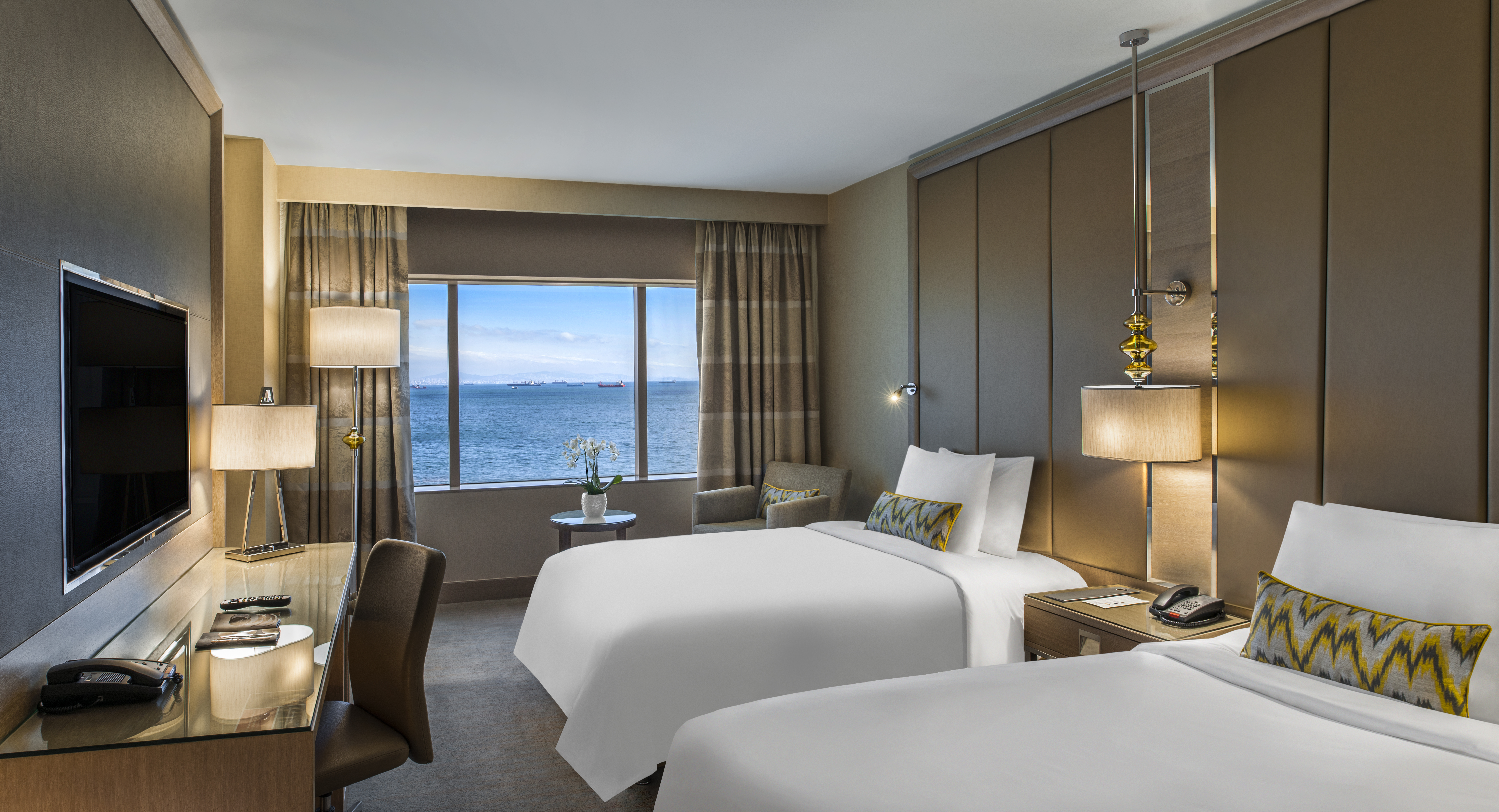 Deluxe, Double Bed, Sea View