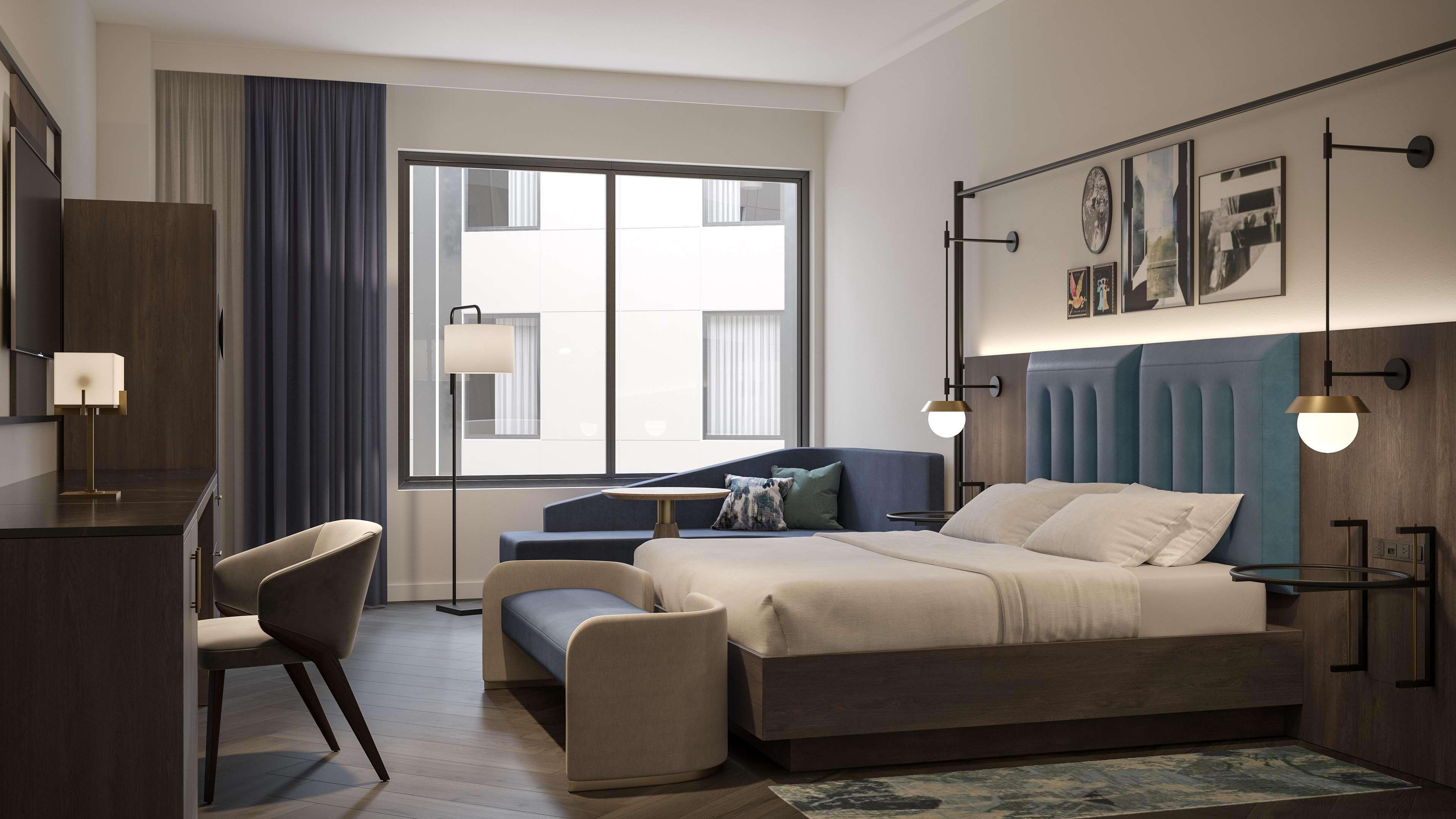 Gallery, Atrium, King Bed, with View, Accessible