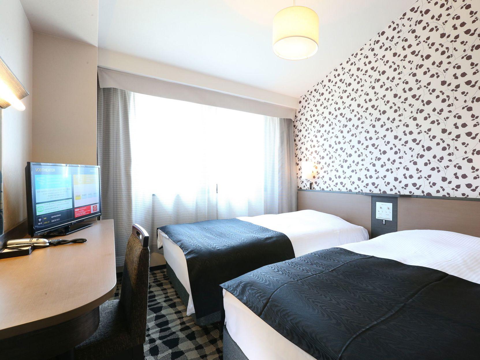 Semi Room, 2 Semi Double Beds, Annex