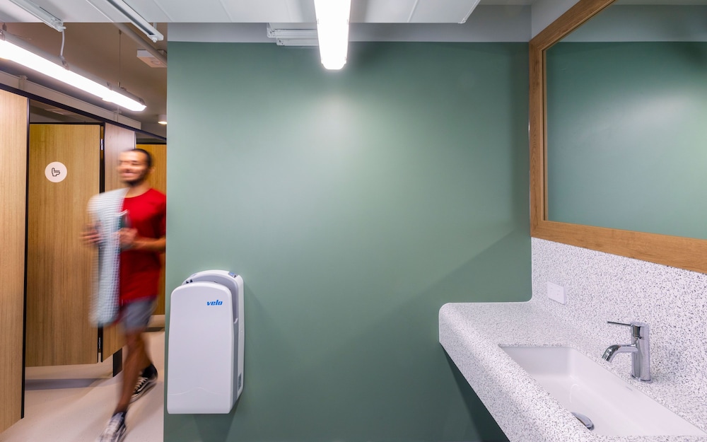 Female Dorm, Female Only, 4 Pod, Family, 4 Bunk Beds, Shared Bathroom