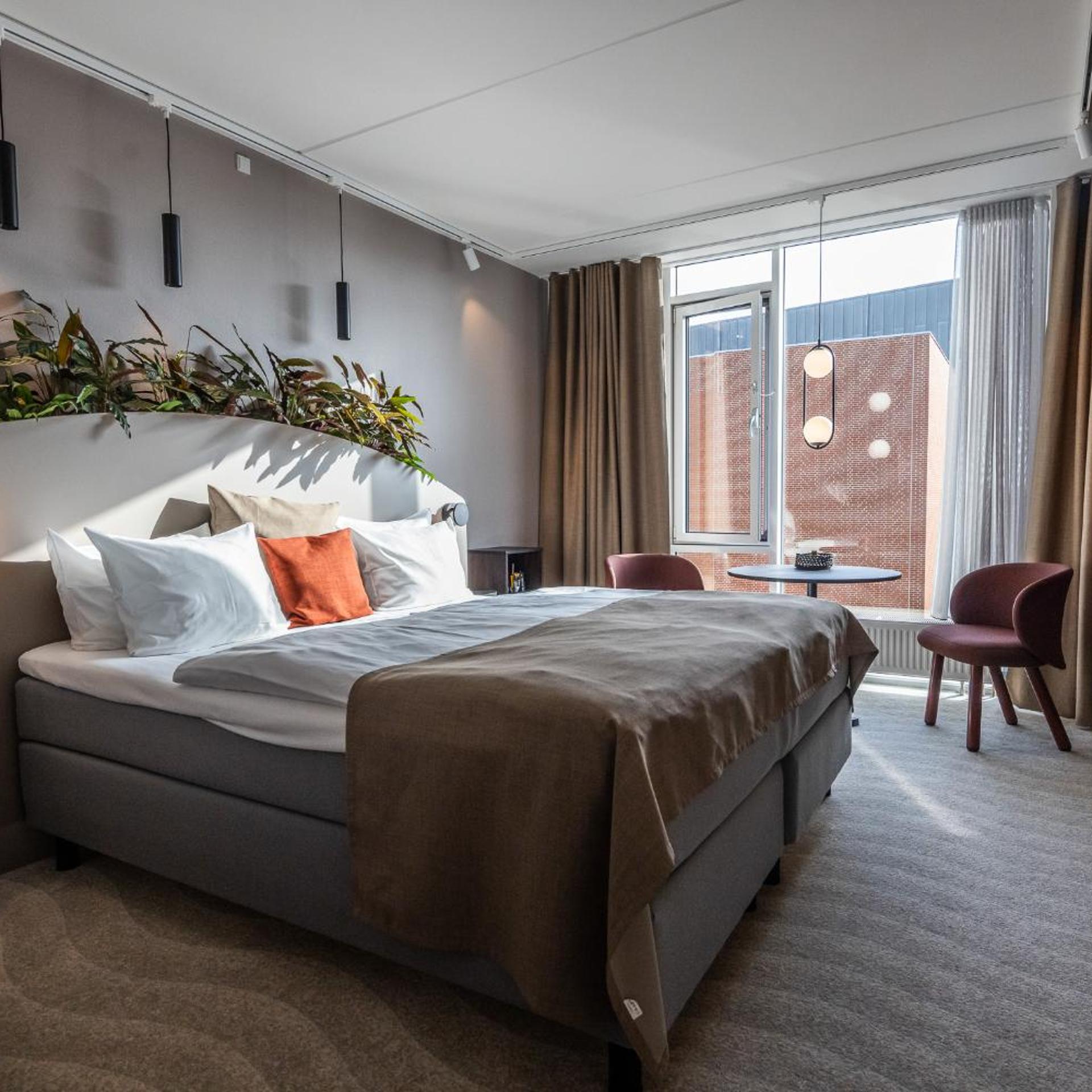 Courtyard, Twin Beds