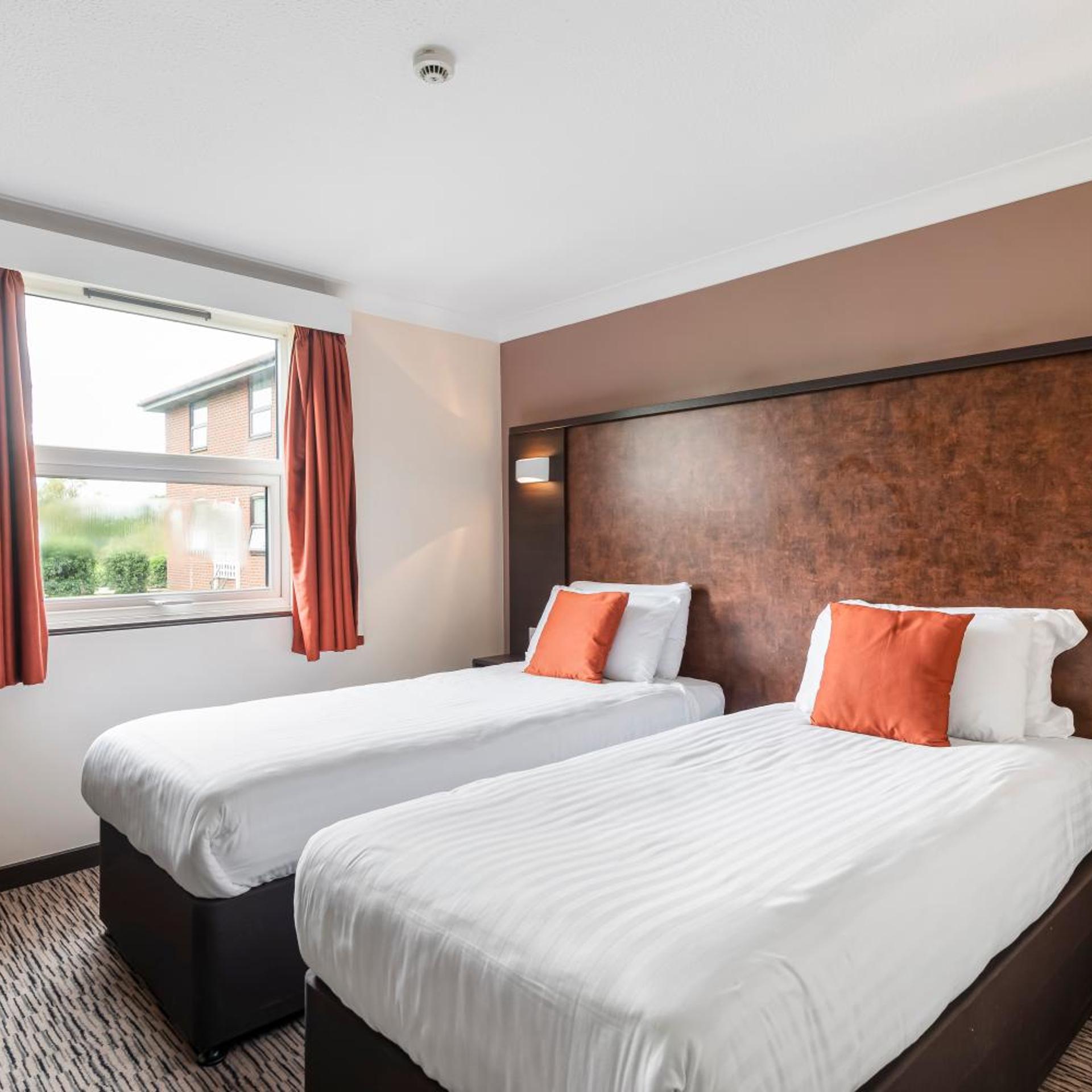 غرفة بسريرين منفصلين، Dragonfly Hotel Bury St Edmunds 5/10