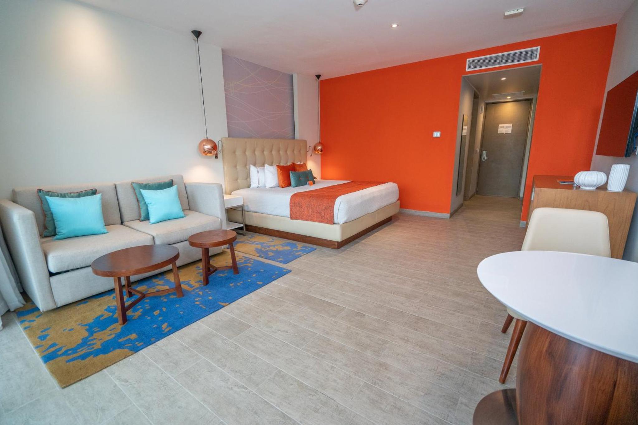 Swim Up, Nest, Suite, King Bed, Sofa