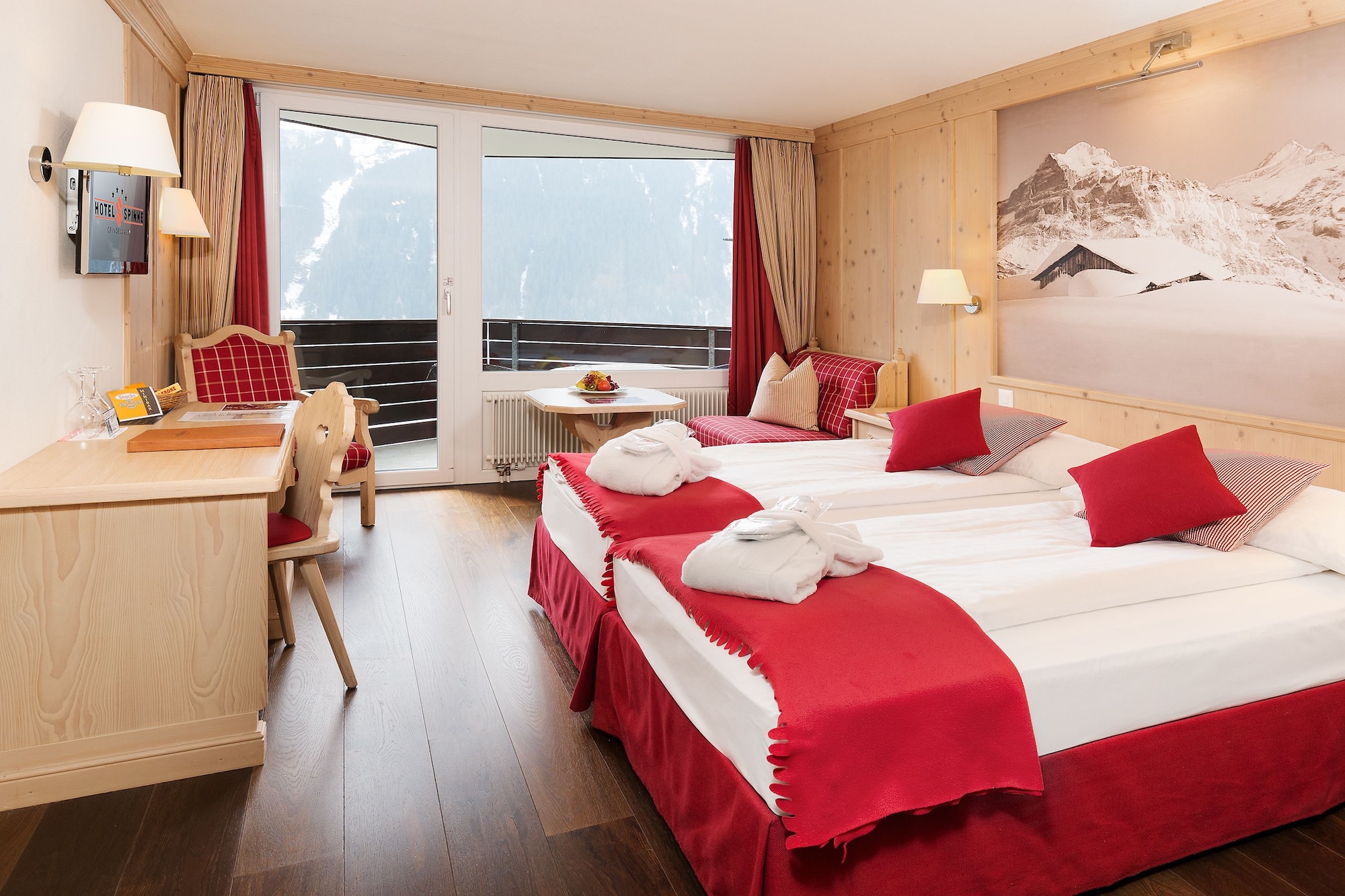 Room, Double Bed, Eiger View
