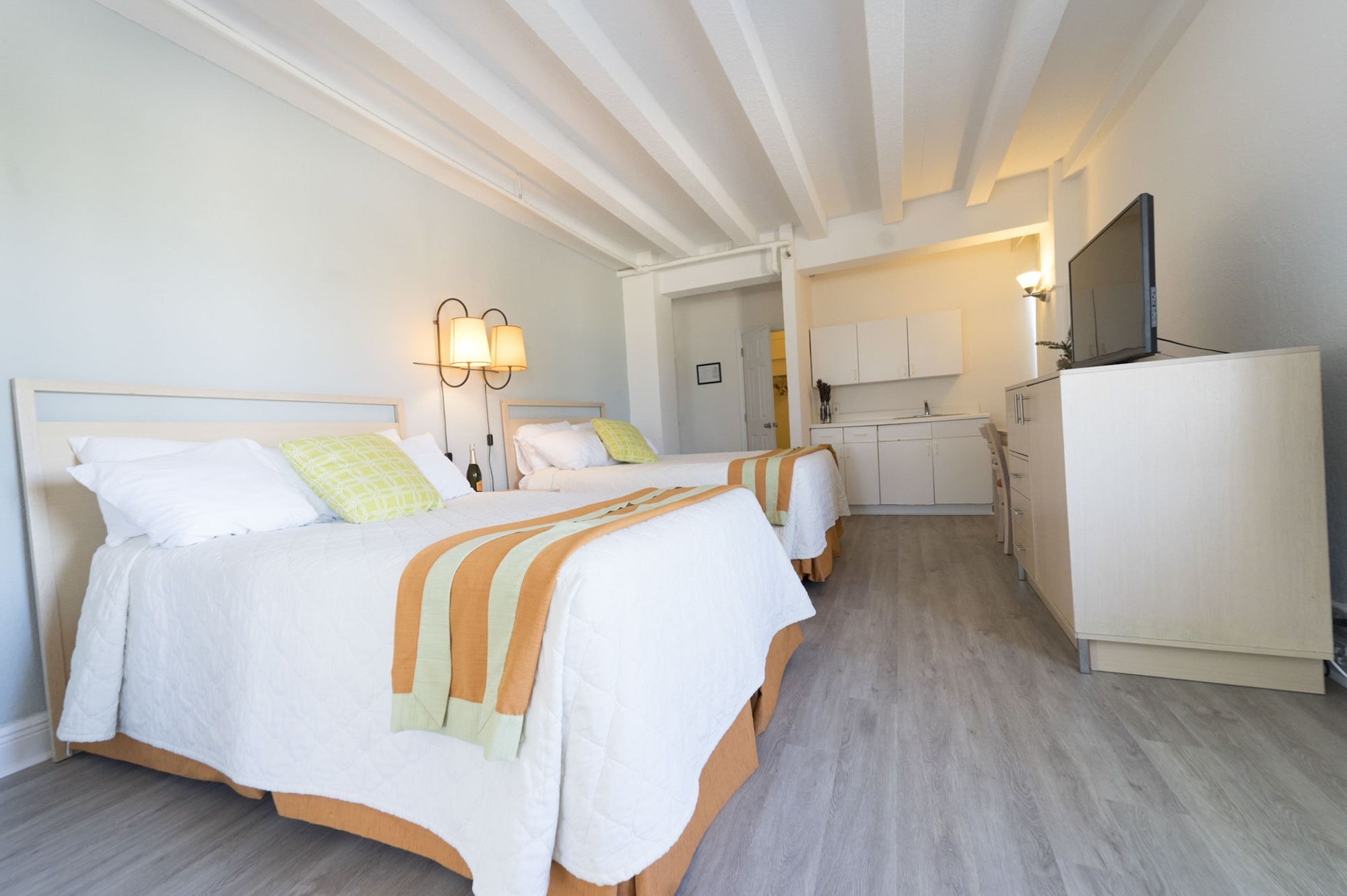ROOM, 2 DOUBLE BEDS, OCEAN VIEW
