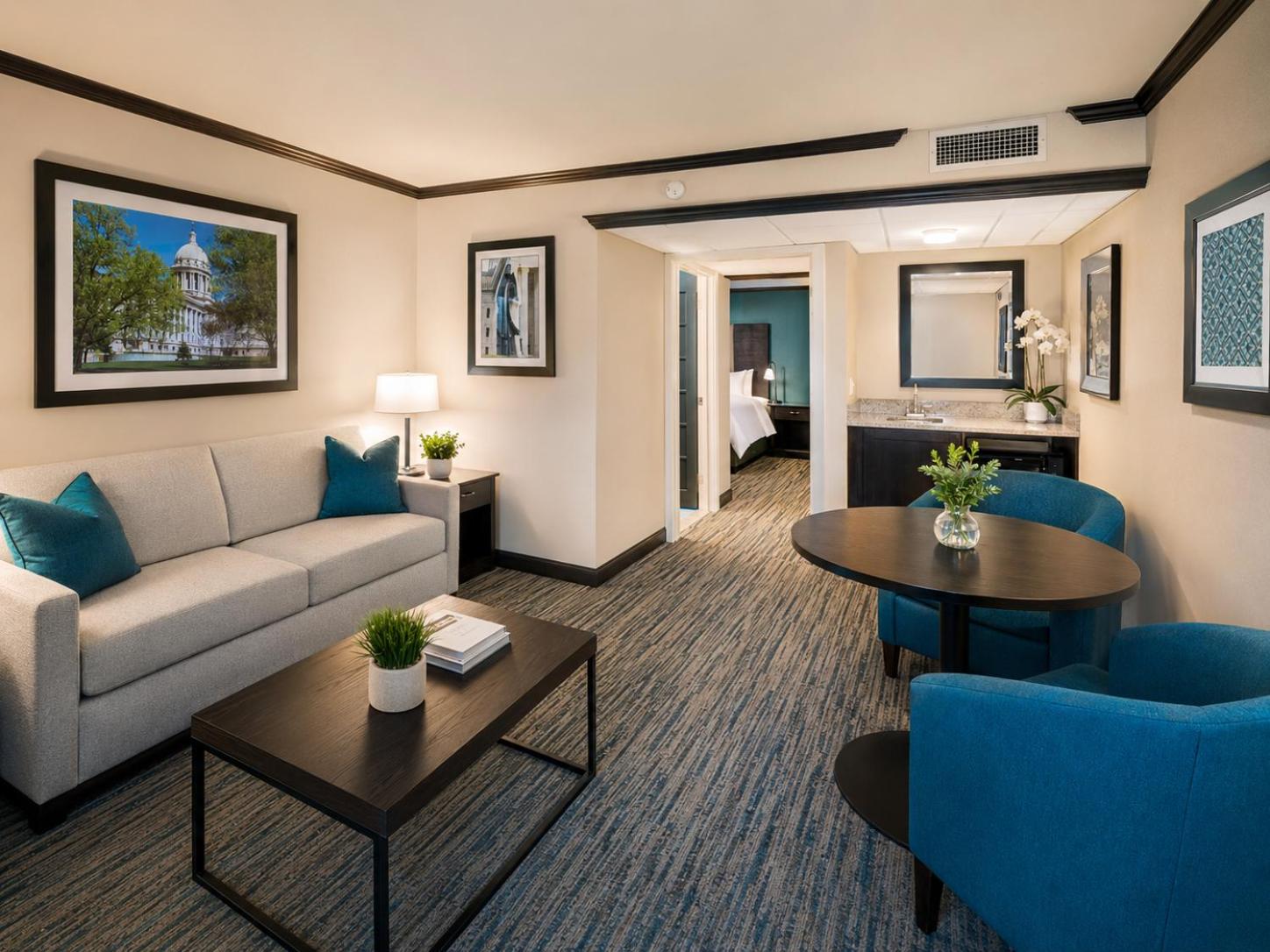 OKC Hotel Suites, Event Center, indoor Pool and Arcade, 5 Min from Downtown & Fairgrounds 17/45