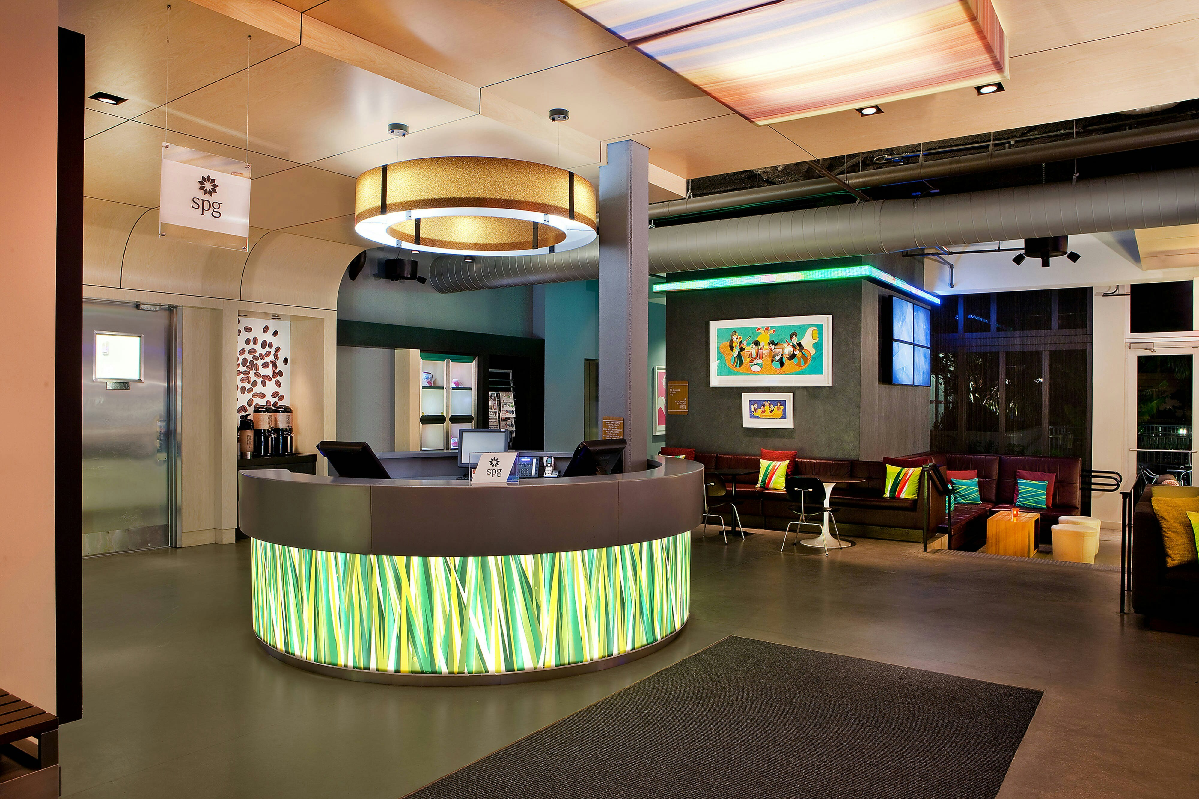 Lobby at Aloft Miami Doral, MIAMI - FL