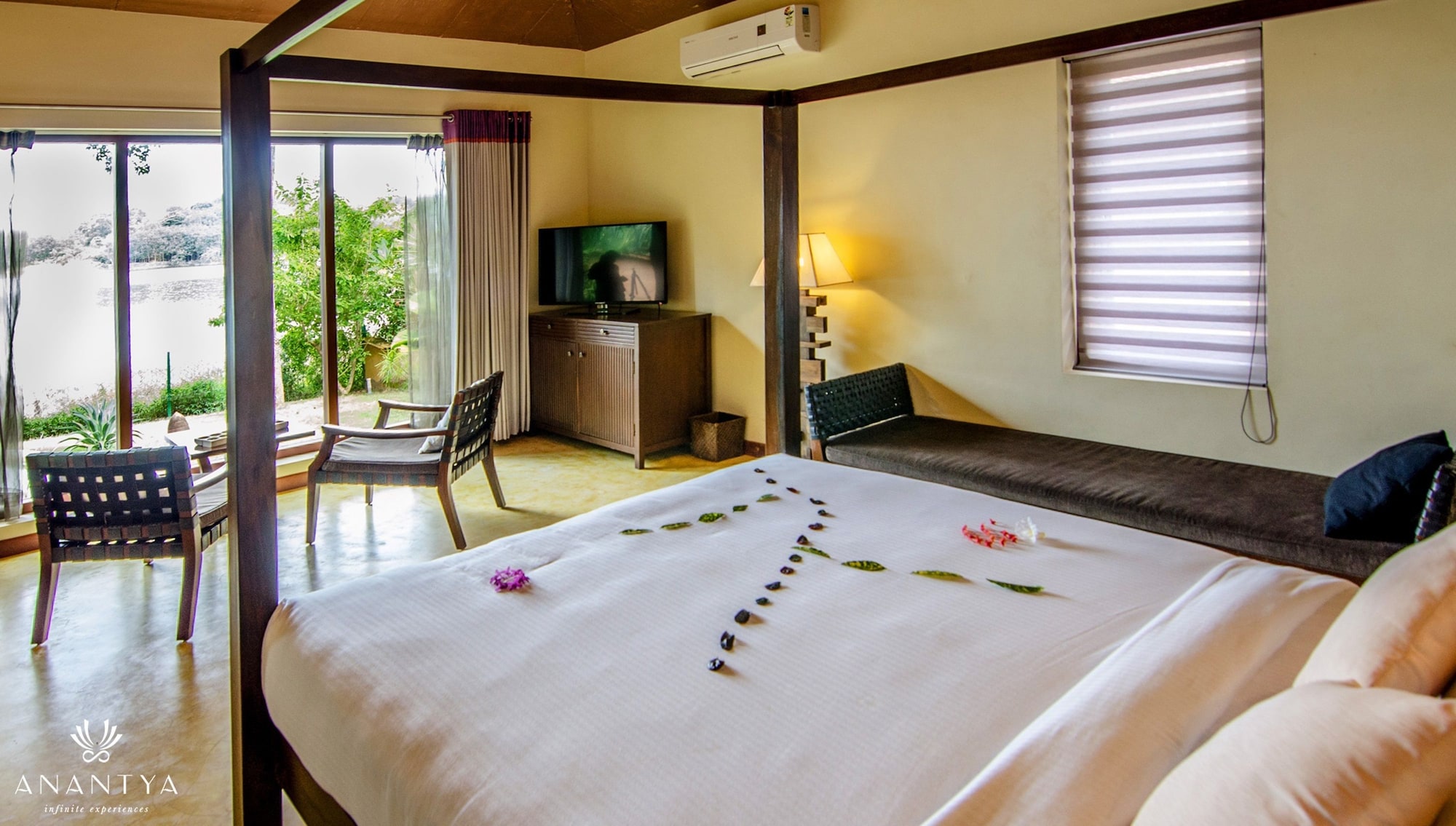 Pool, Villa, King Bed