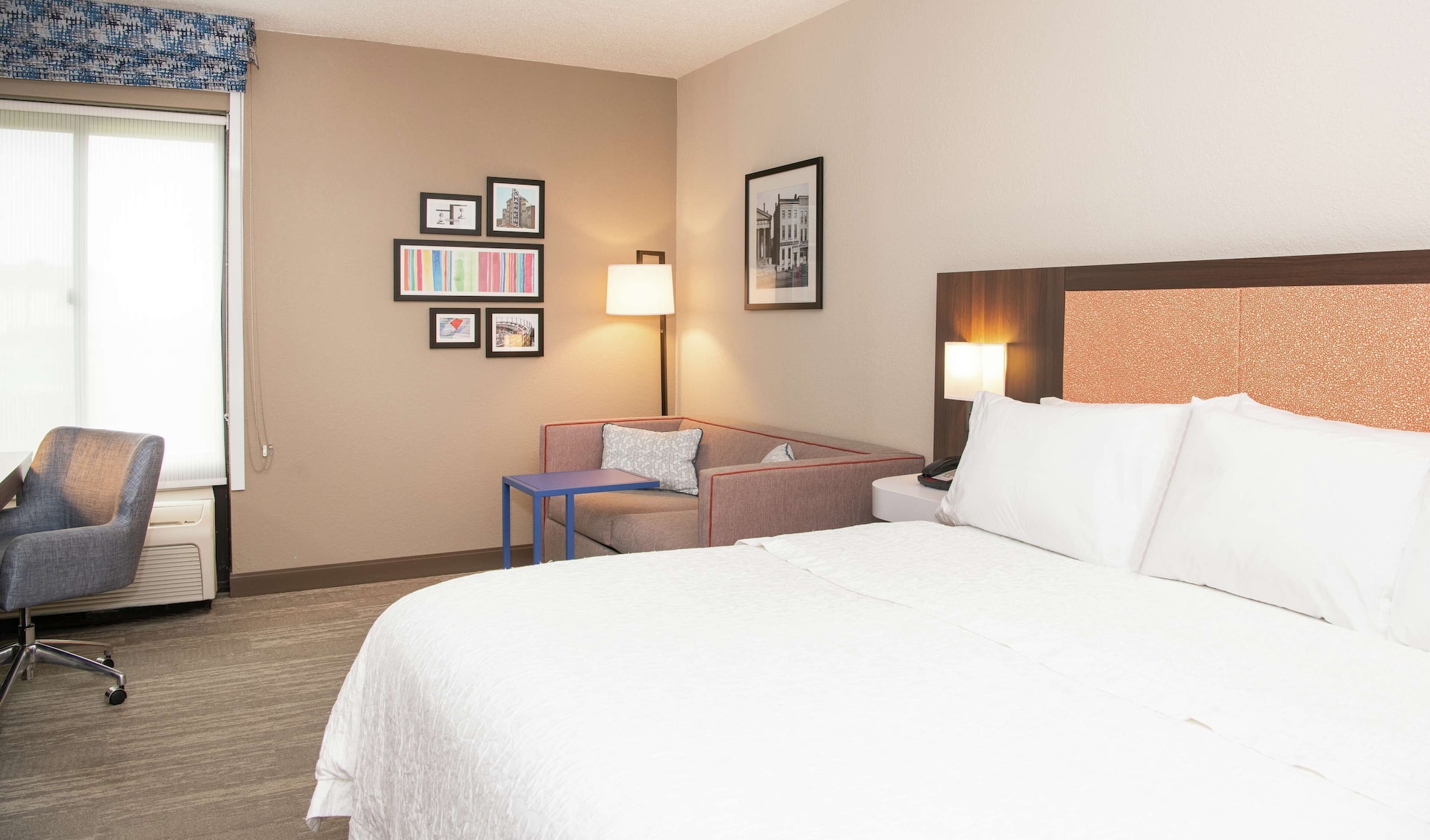 Study, Studio, King Bed, Sofa