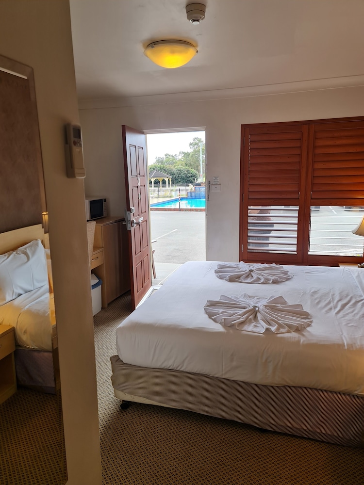 غرفة بسريرين منفصلين، Country Plaza Motel Taree 6/10