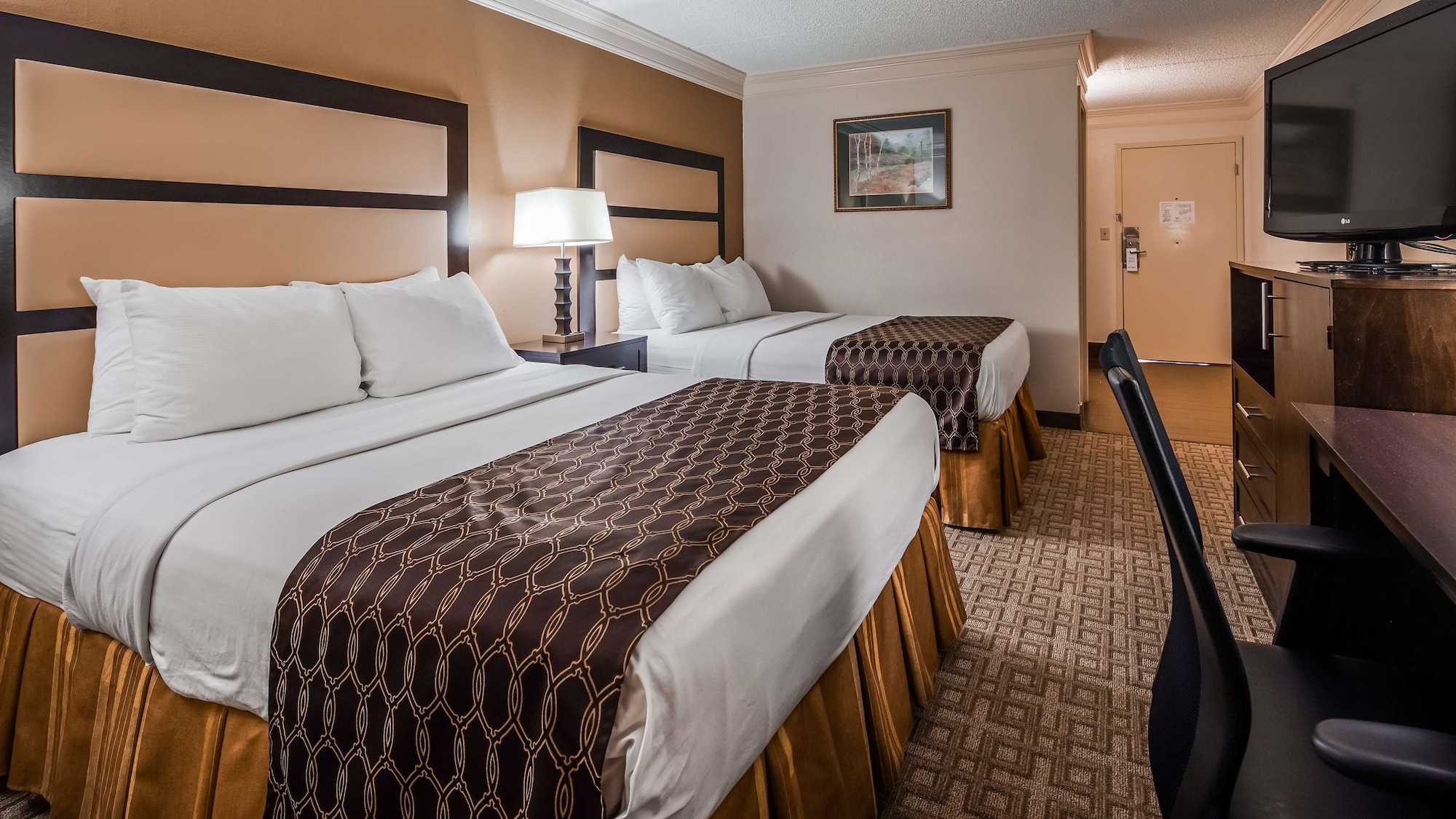 غرفة قياسية بسريرين كوين، Best Western Riverside Inn 4/5