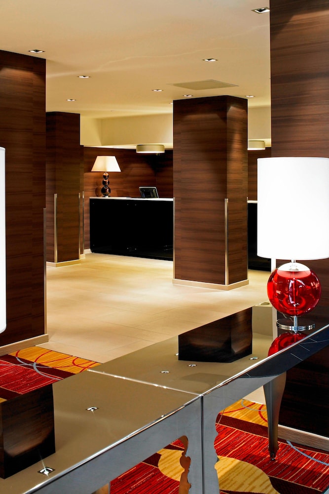 Lobby at Marriott Portsmouth Hotel, PORTSMOUTH - UK