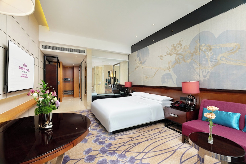 غرفة قياسية بسرير فردي مع دخول الصالة، Crowne Plaza CHENGDU WEST 4/7