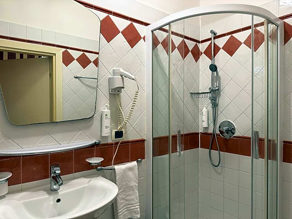 غرفة بسرير مزدوج أو سريرين منفصلين، Hotel Alcyone 4/4