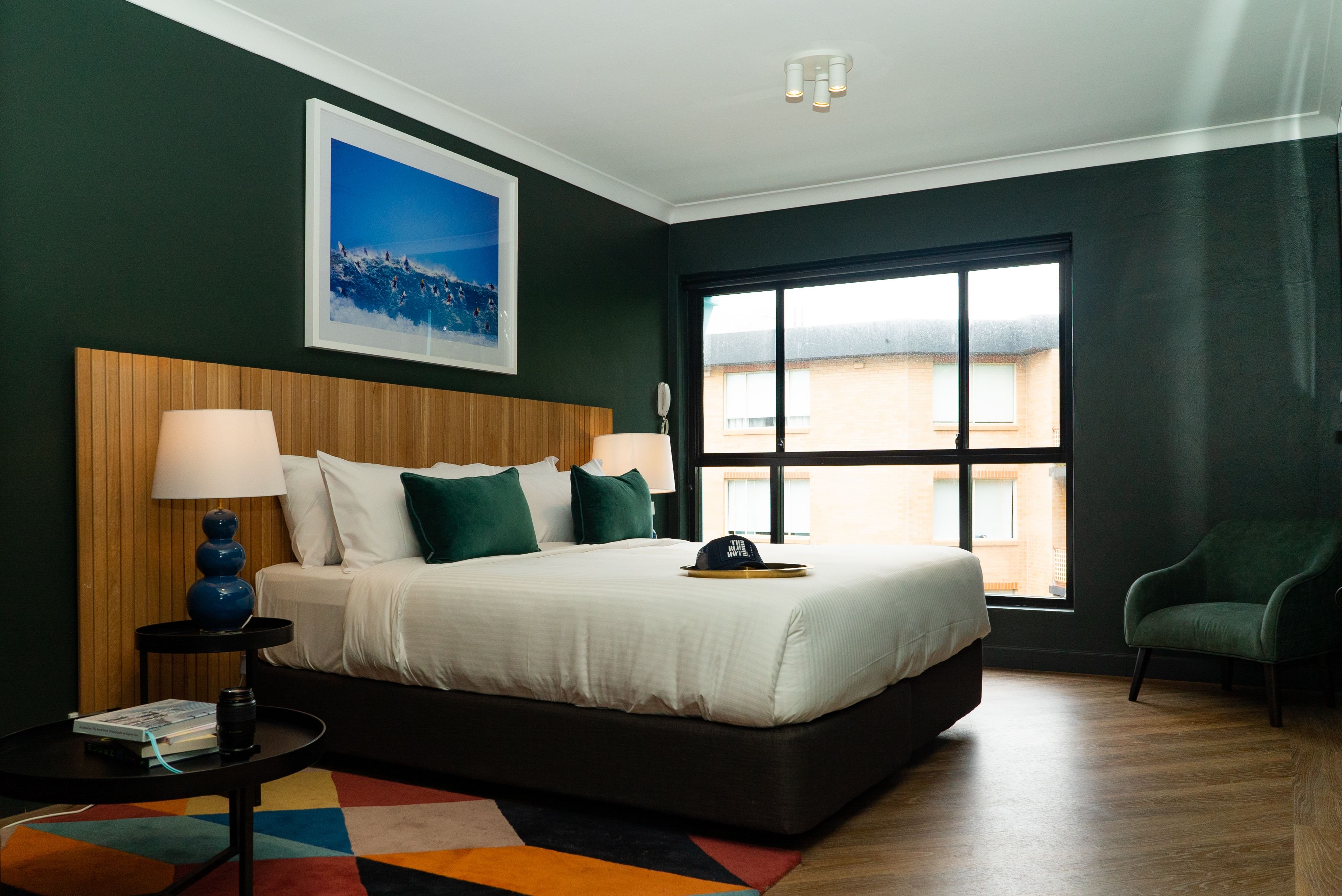 Blue, Suite, King Bed