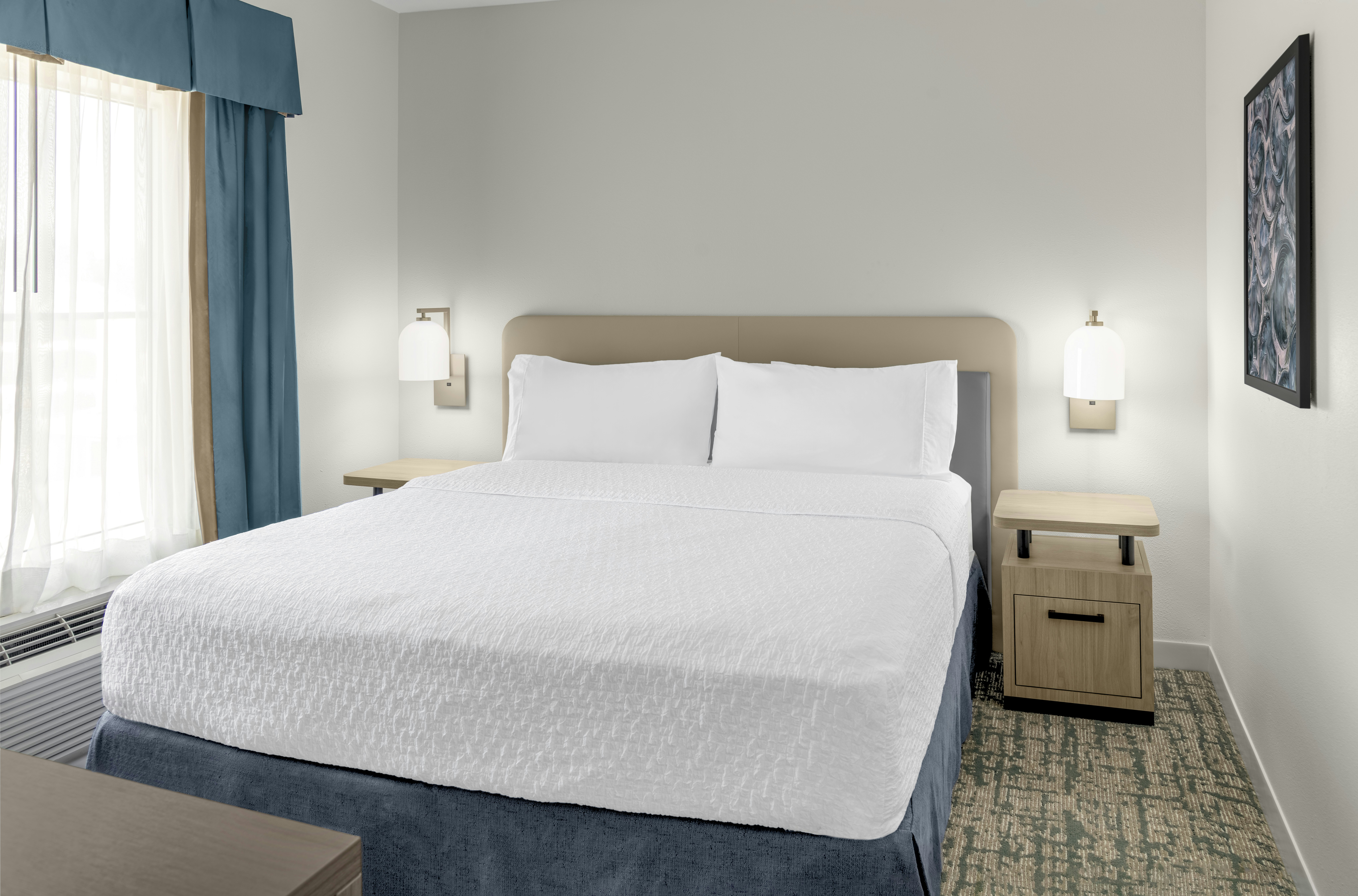غرفة بسرير كينج بغرفة نوم واحدة، Homewood Suites By Hilton Fayetteville 3/6
