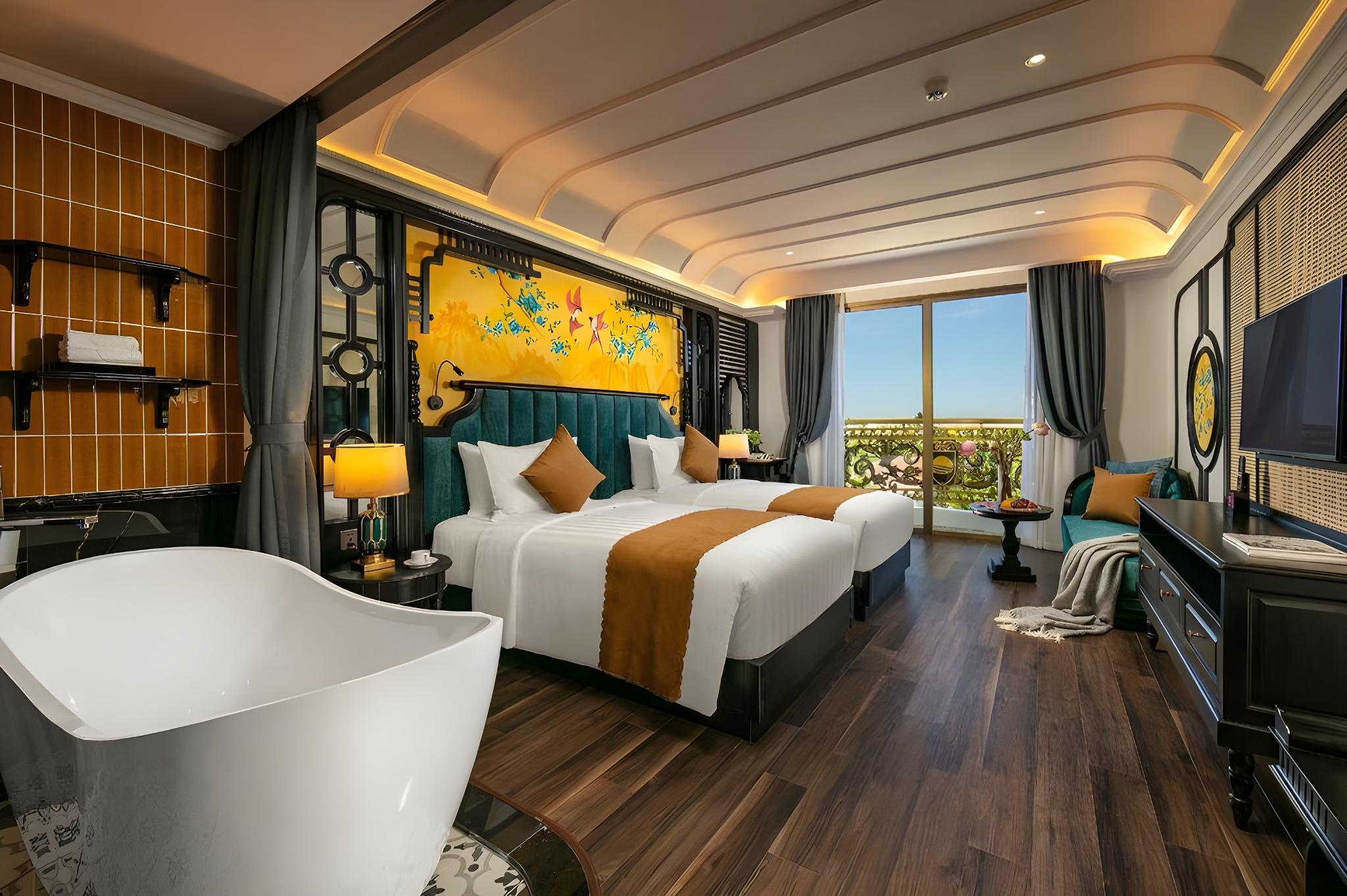 Deluxe, 2 Double Beds