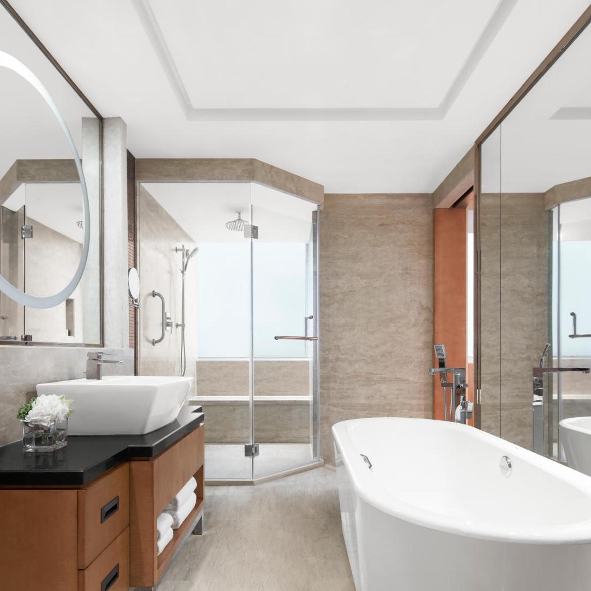 غرفة ديلوكس بسرير كينج، Marriott Suzhou 6/7
