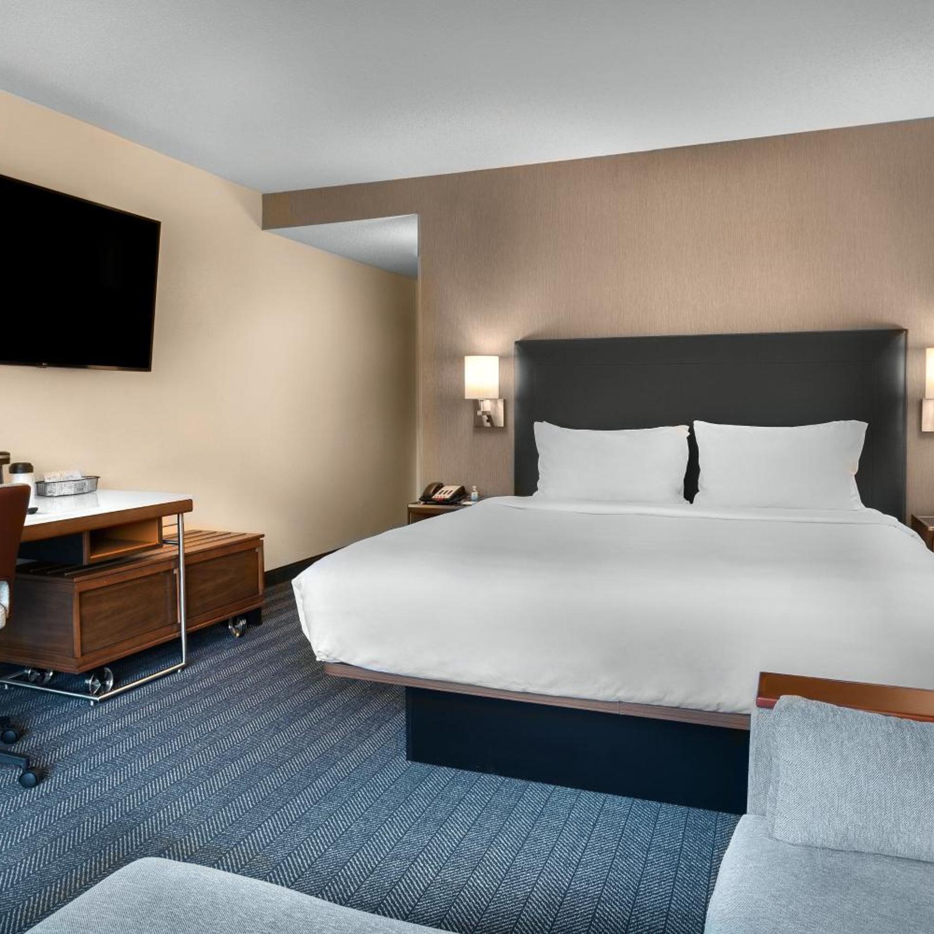 Room, King Bed, Sofa, Bathtub, Accessible