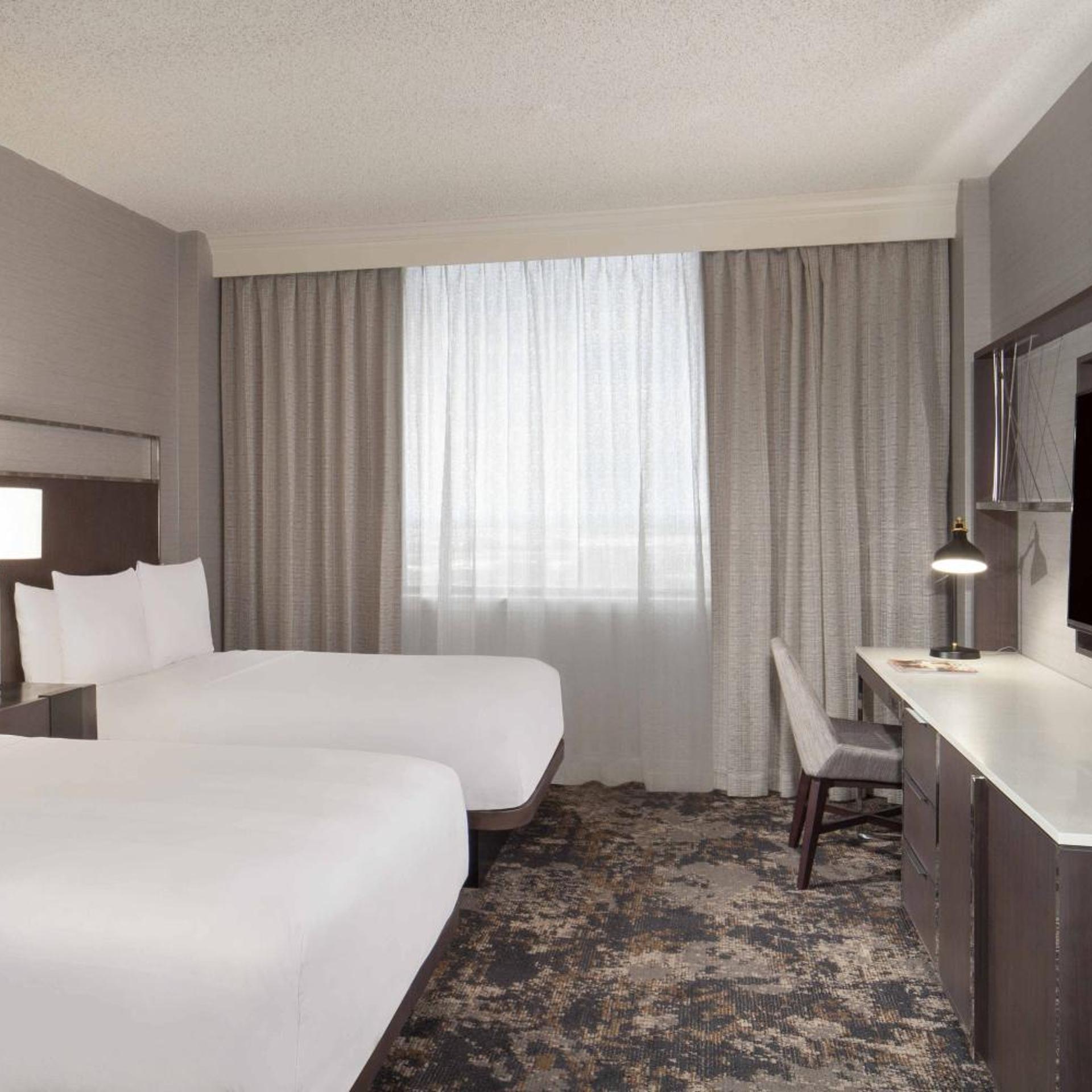 Room, 2 Double Beds, High Floor
