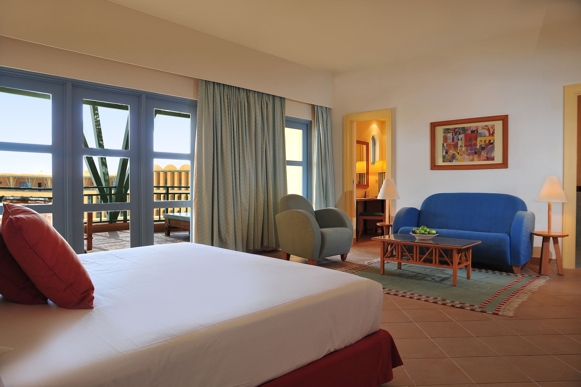 Junior Suite, Single Bed, Garden View
