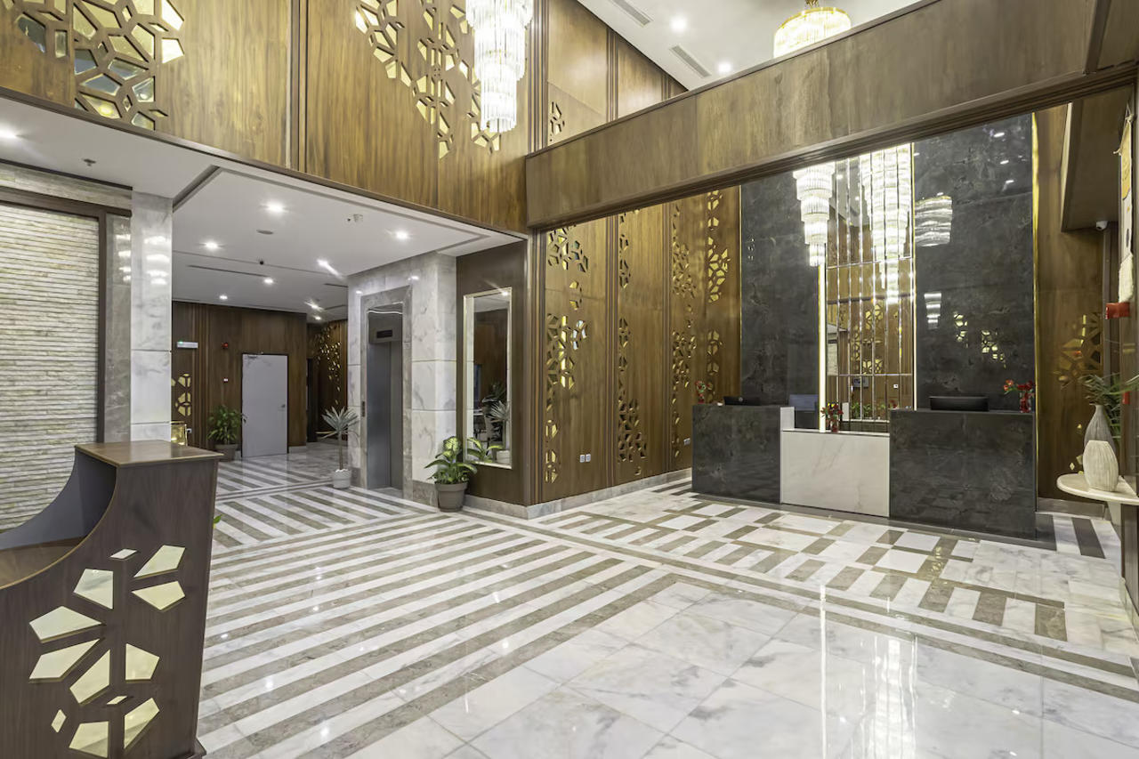 Lobby at Westin Mark Hotel, MADINAH