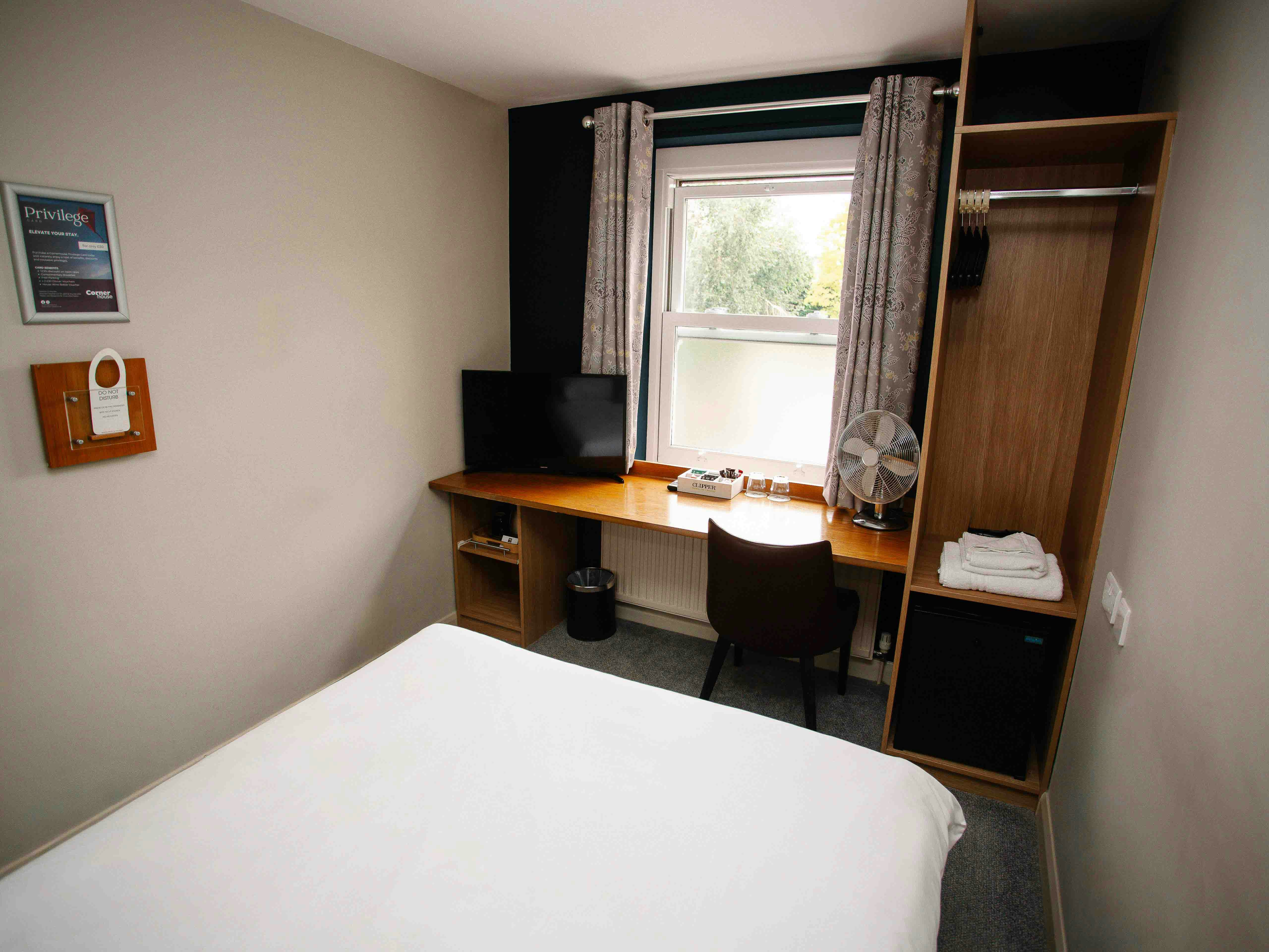 Compact, Double Bed