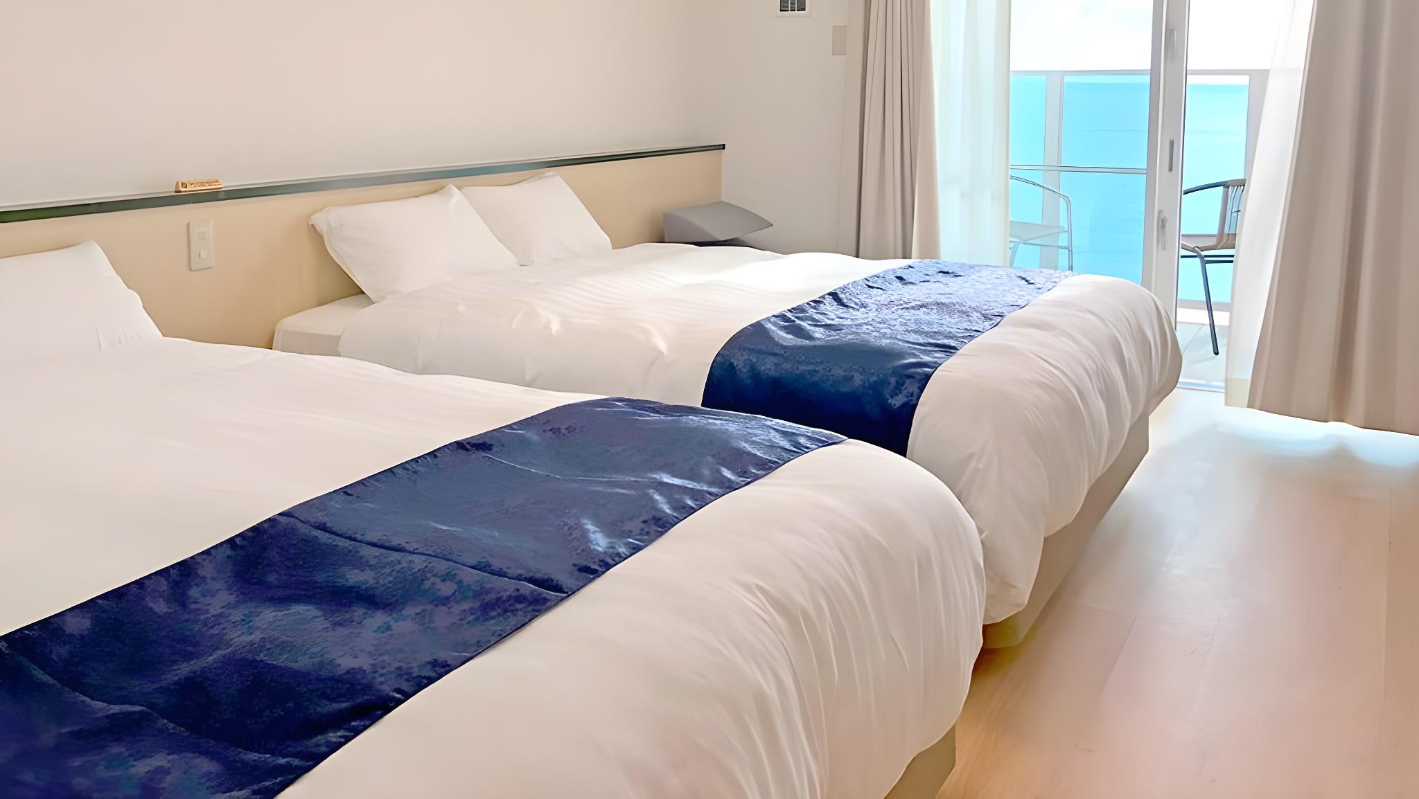 Standard, Twin Beds, Ocean View, High Floor
