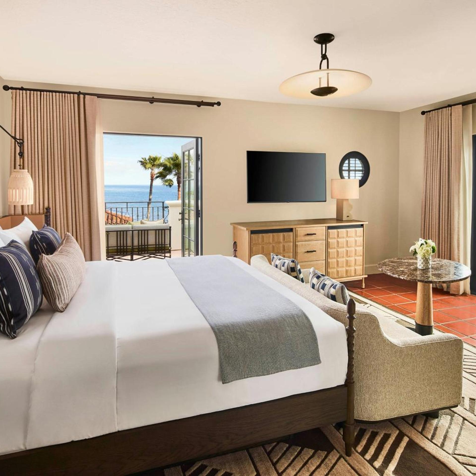 Room, King Bed, Ocean View, Balcony