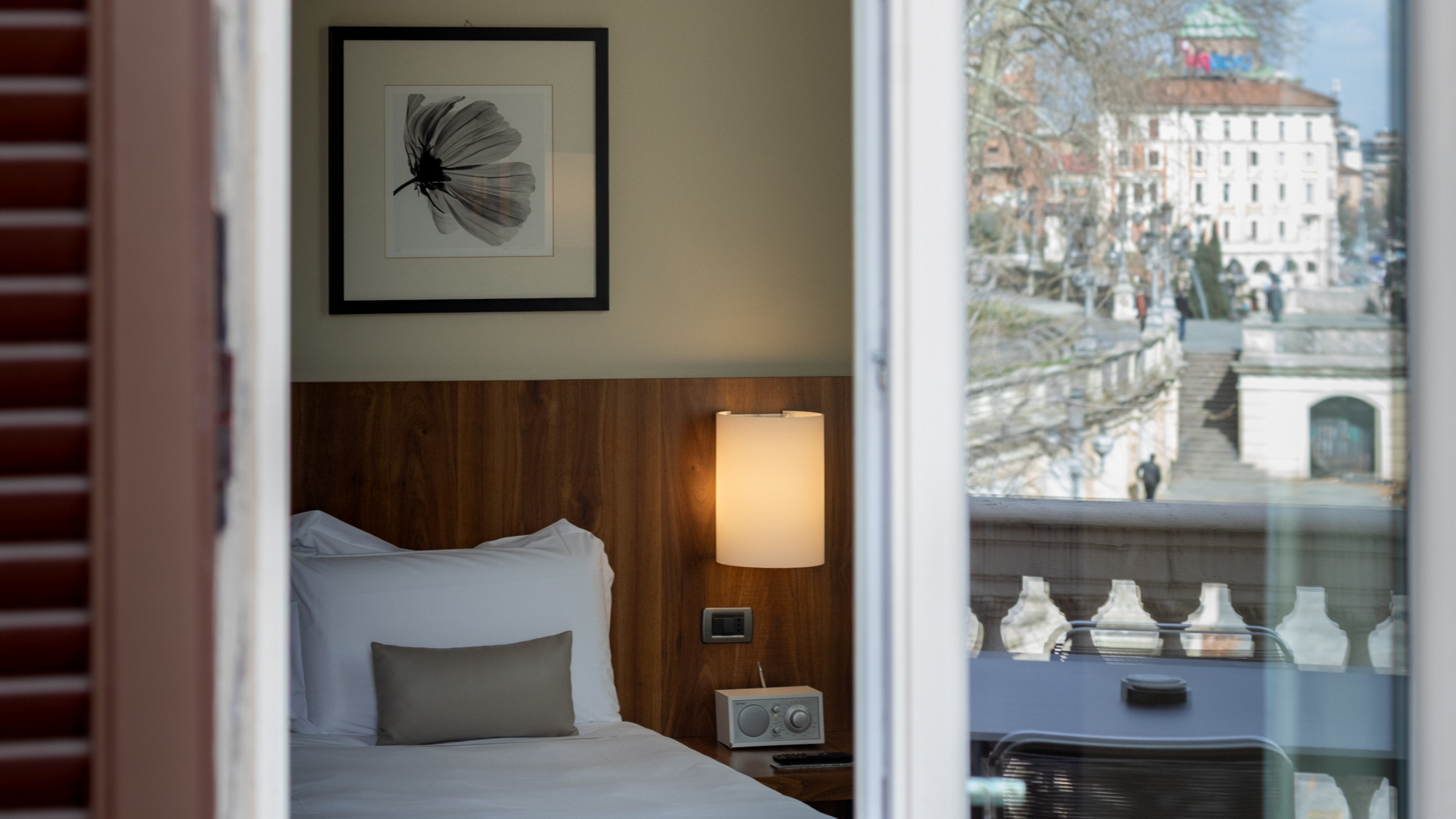 جناح جونيور بشرفة، I Portici Hotel Bologna 4/4