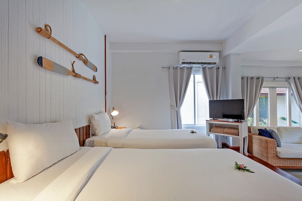 استوديو بسرير مزدوج بشرفة، Malibu Beach Resort, Koh Samui 7/10