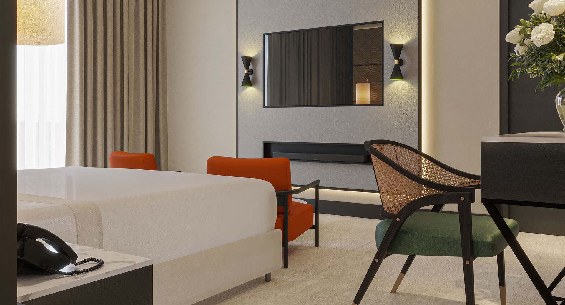 rooms