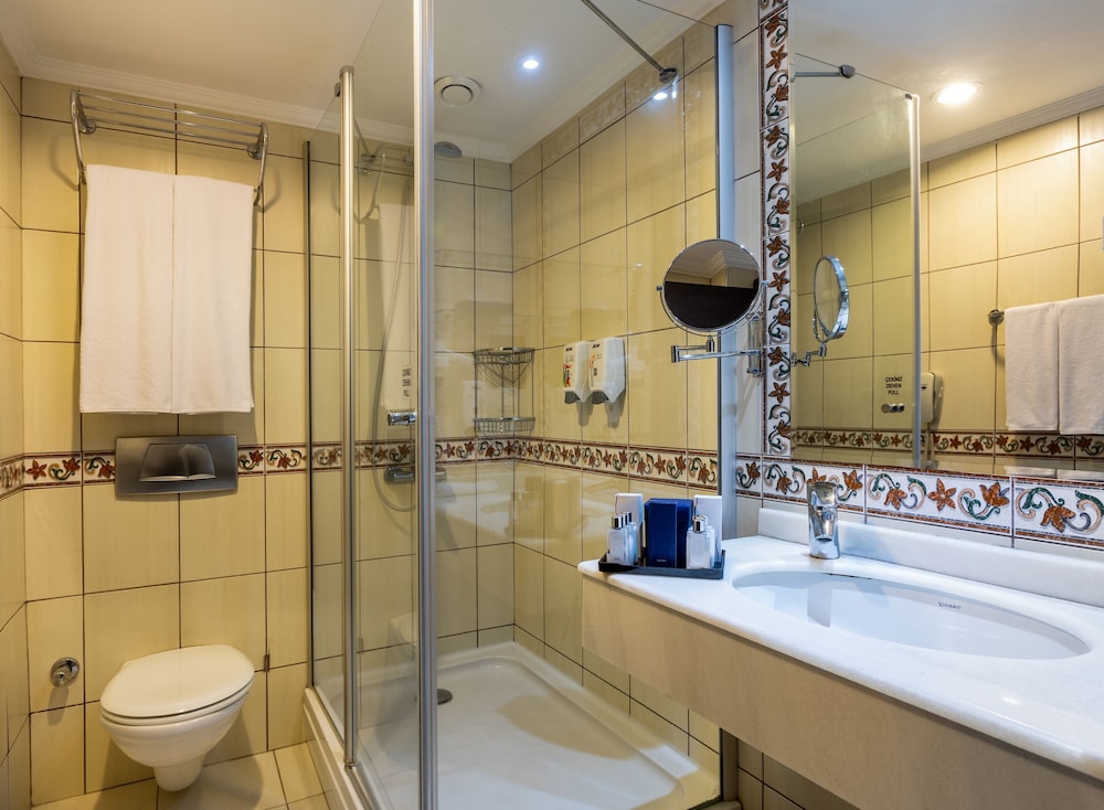 غرفة عائلية بسريرين منفصلين بإطلالة على الحديقة بغرفتي نوم، Marmaris Bay Resort - Adults Only (16+) 4/4