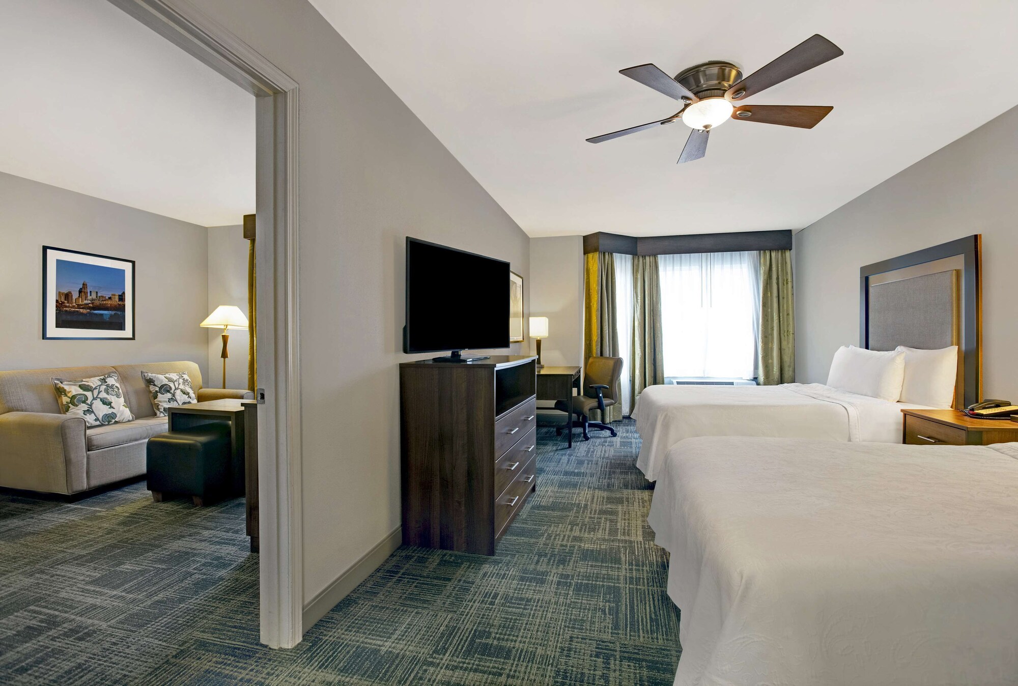 Room at HOMEWOOD SUITES BY HILTON CHARLOTTE AYRSLEY NC, CHARLOTTE - NC
