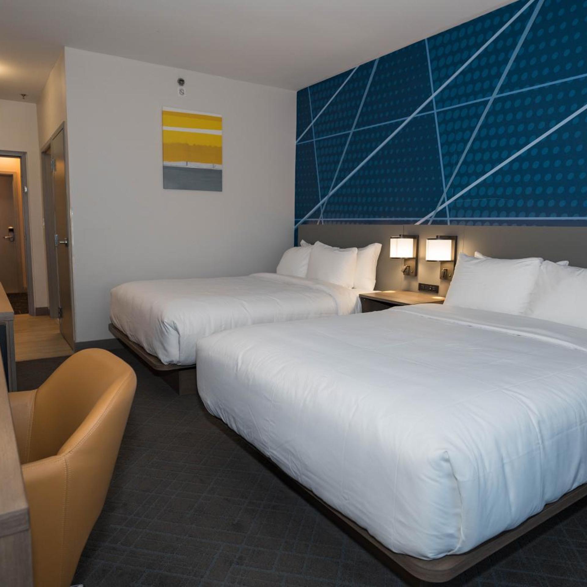 Efficiency, 2 Queen Beds