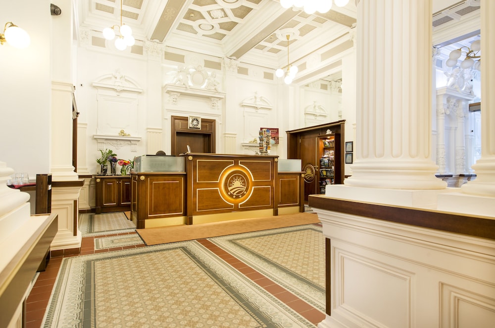 Lobby at Boutique Hotel Seven Days, PRAGUE