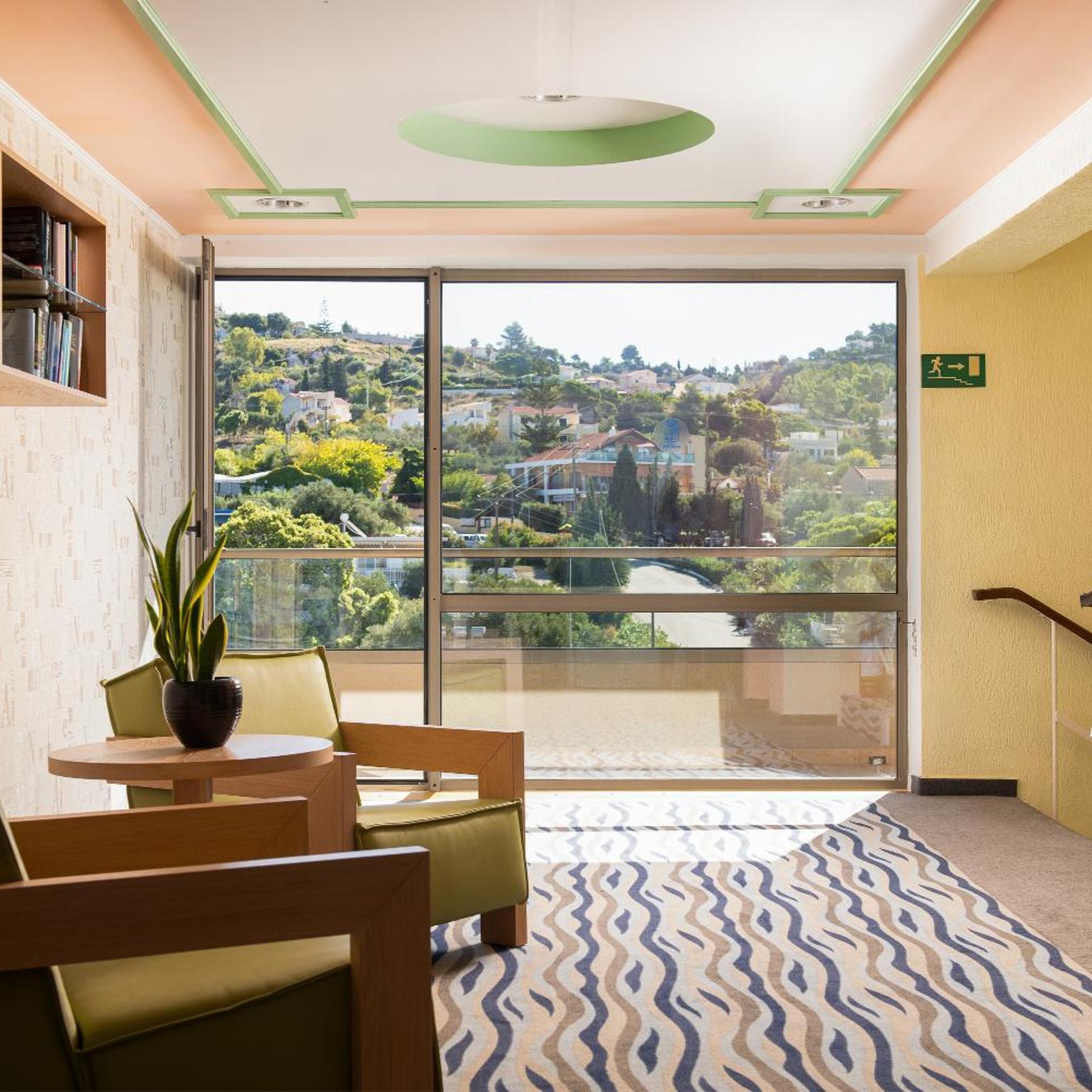 Lobby at Mediterranee, KEFALONIA