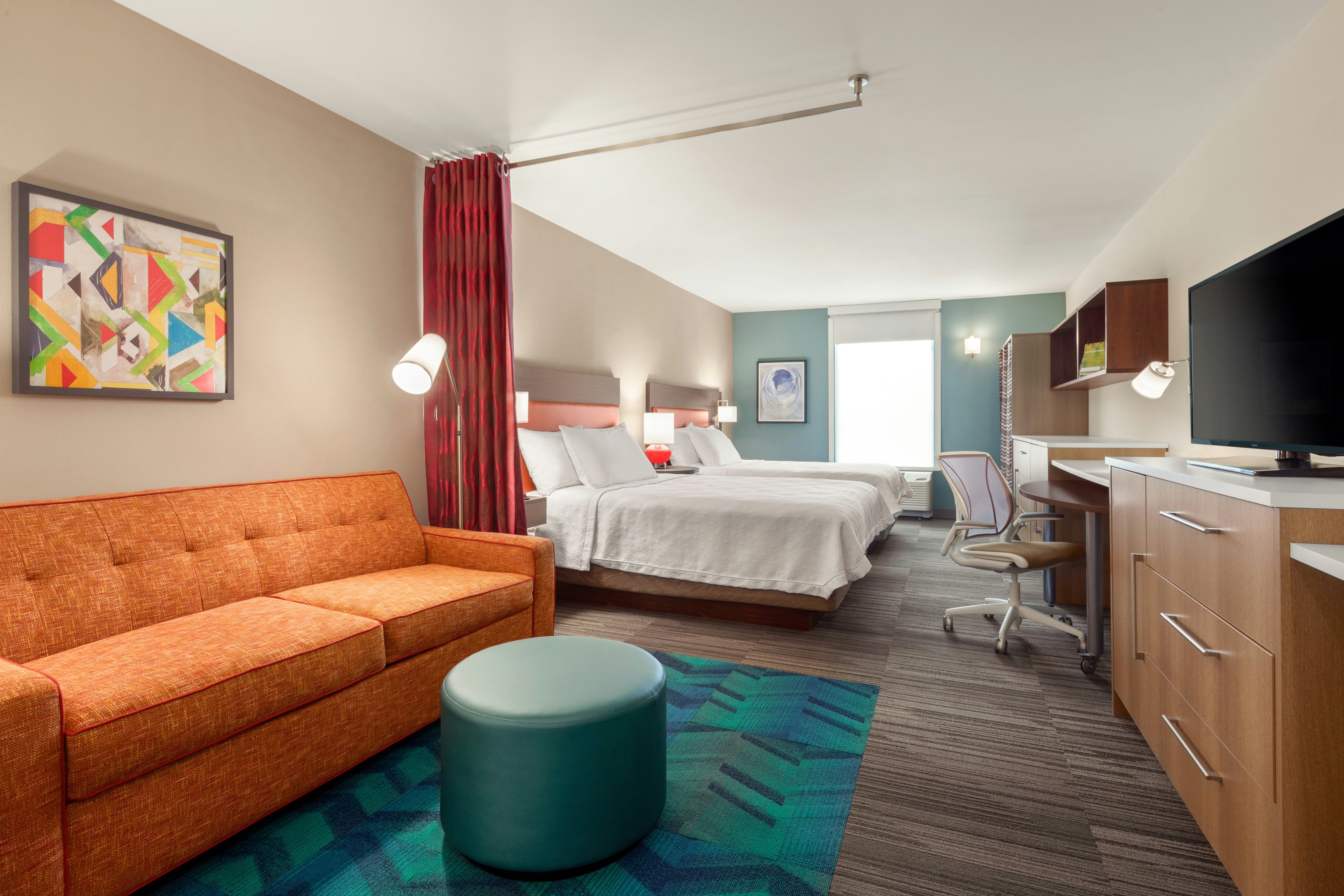 استوديو بسريرين كوين، Home2 Suites By Hilton Sarasota Bradenton Airport 2/4